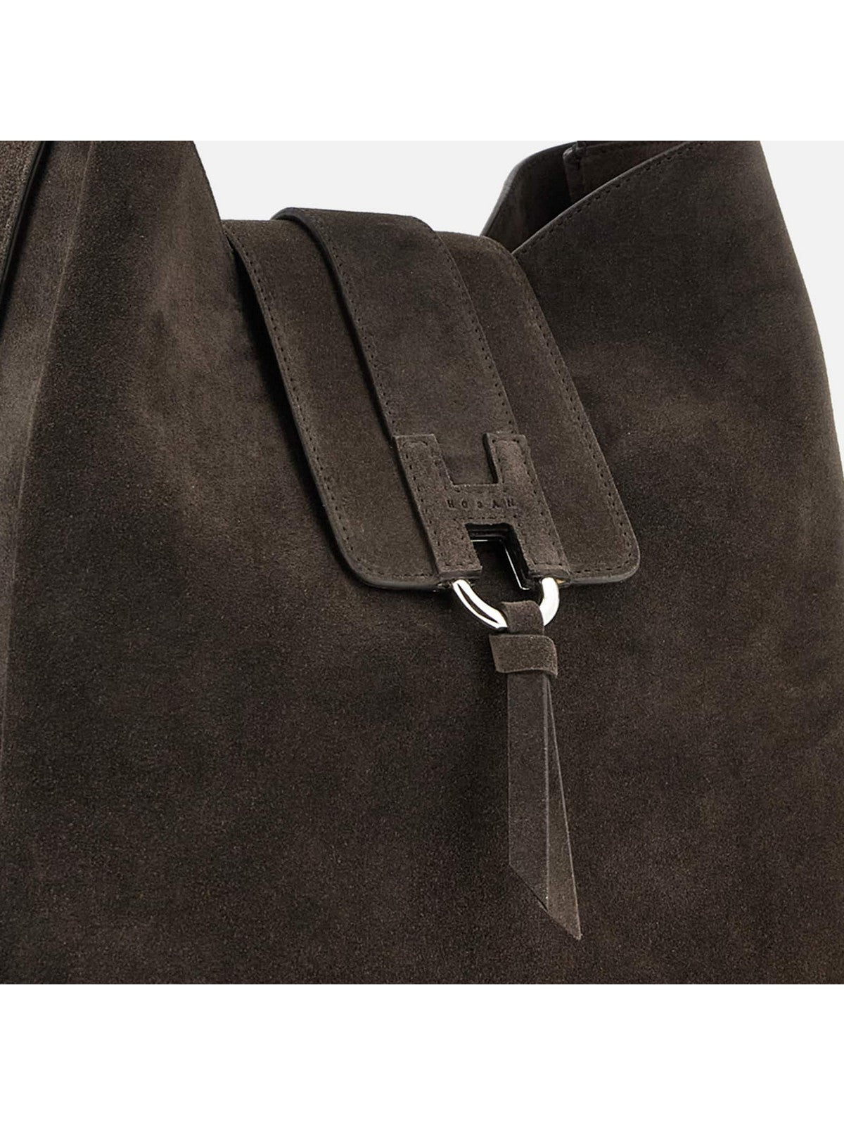 HOGAN Borsa Donna H01X HOBO VERTICALE PALISSANDRO - KBW01XS0200UGMS808