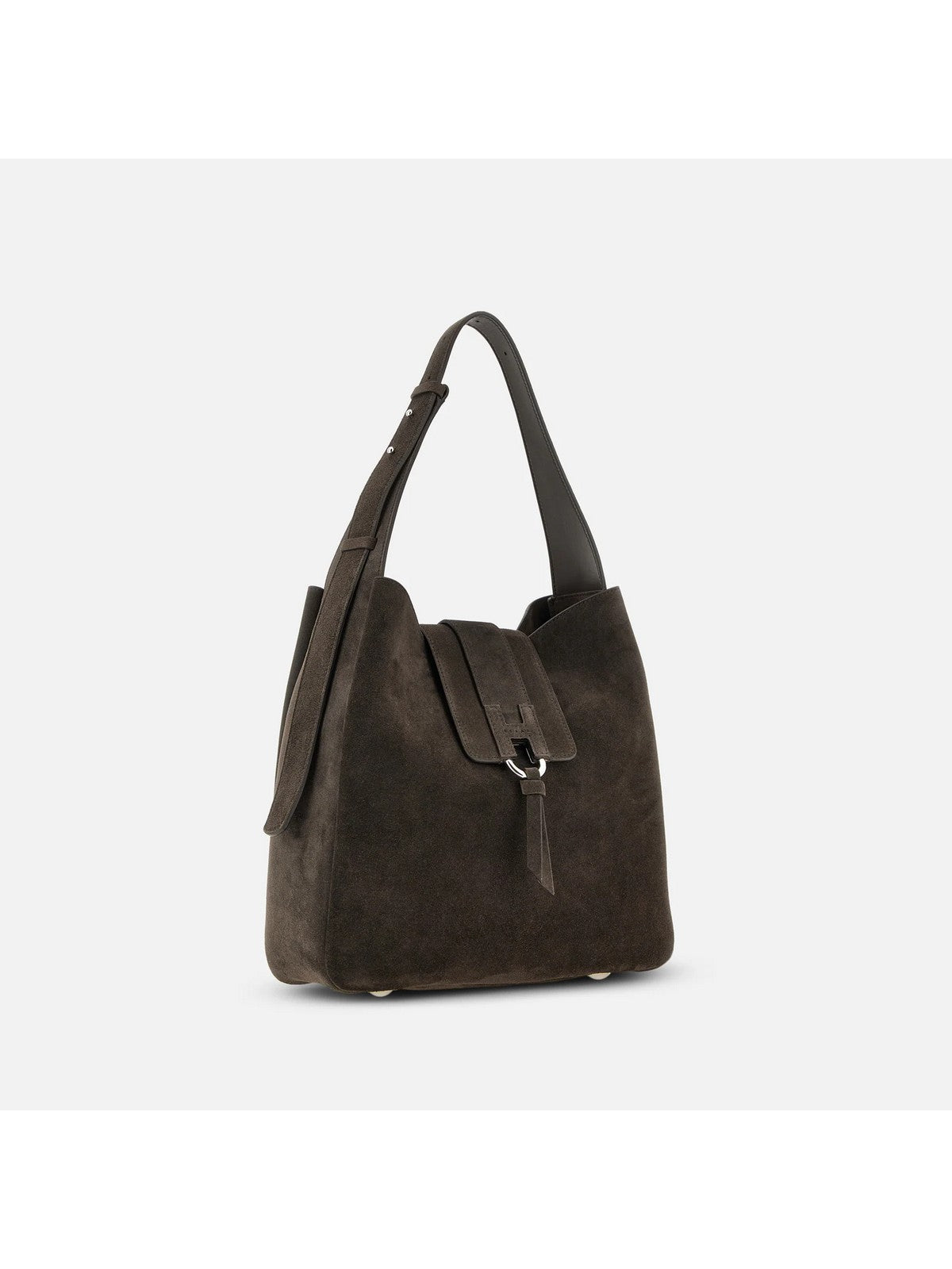 HOGAN Borsa Donna H01X HOBO VERTICALE PALISSANDRO - KBW01XS0200UGMS808