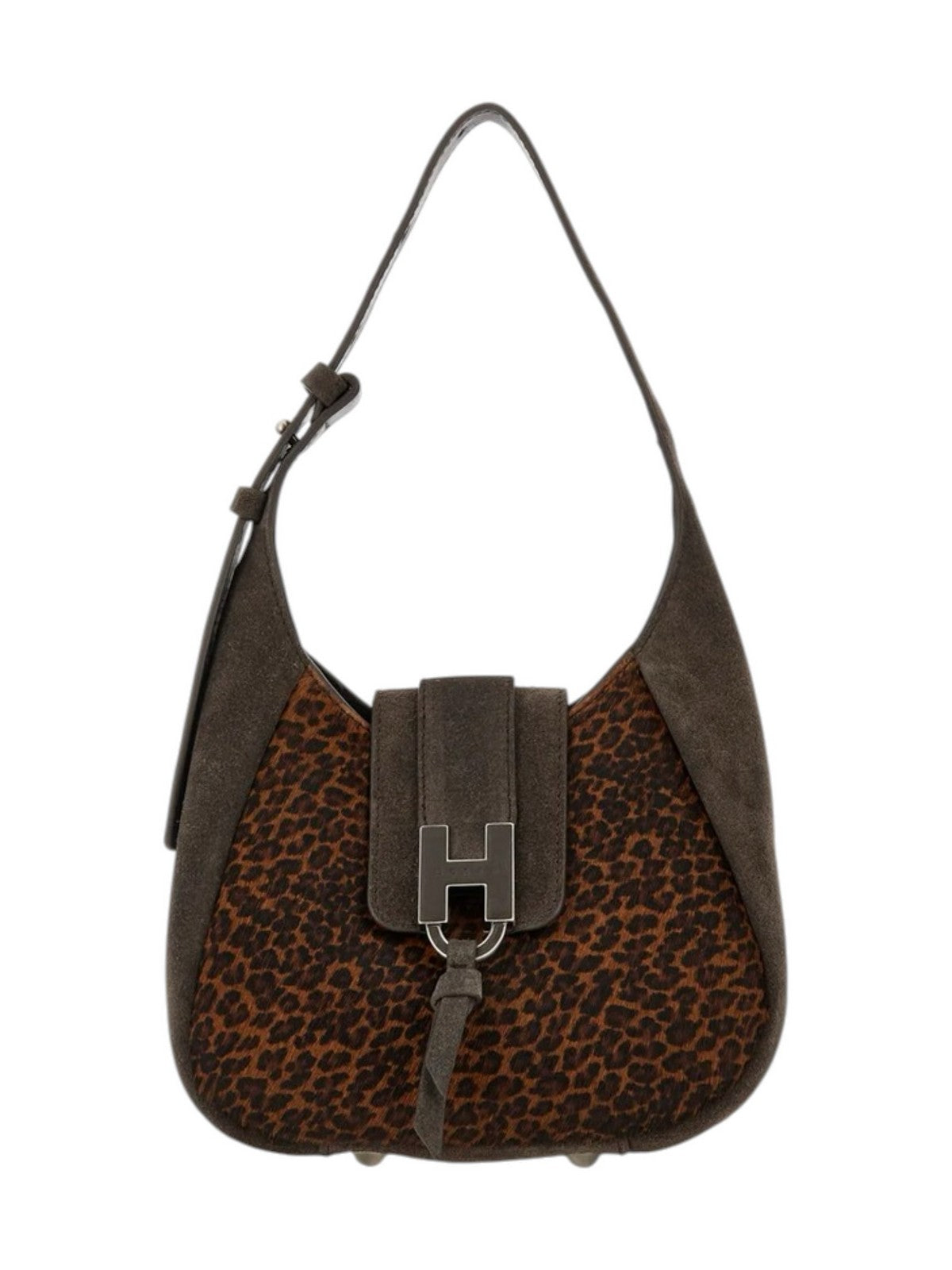HOGAN Borsa Donna H01X HOBO MINI S801(CACAO)+S808(PALISSANDRO) - KBW01XS3100VJS088O