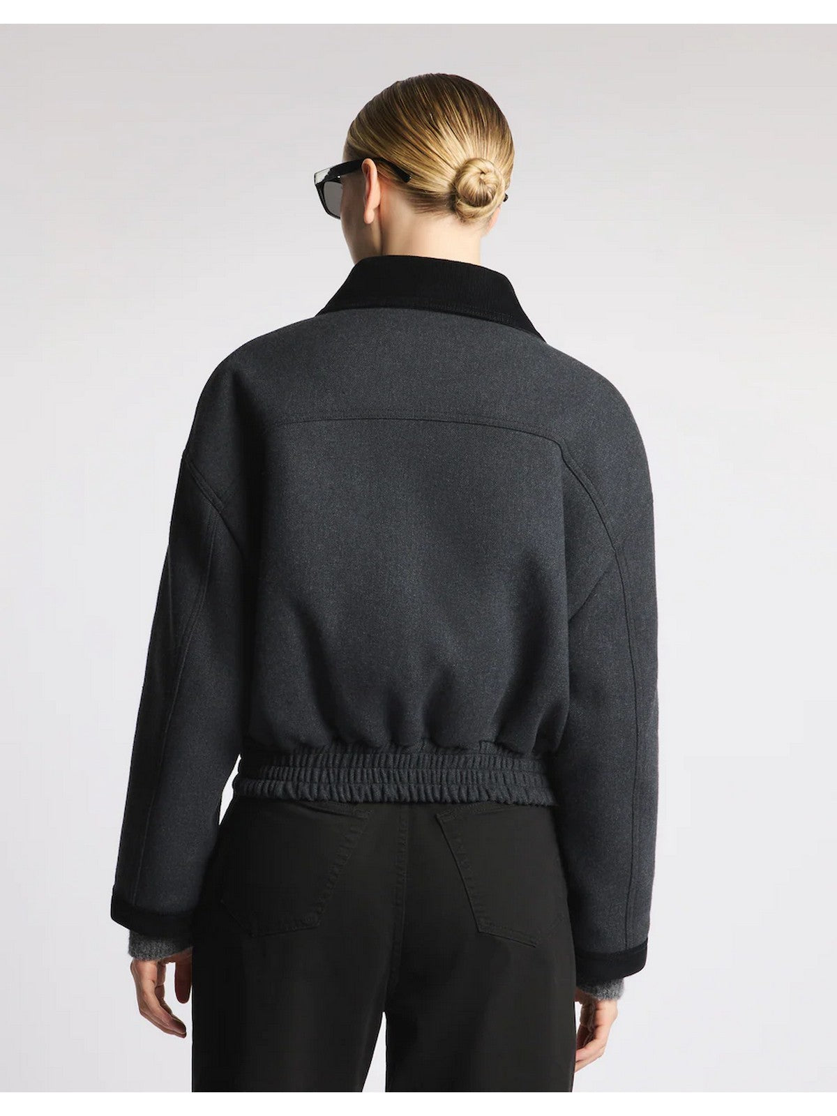 FAY Giubbino Donna  BOMBER 3GANCI CROP FOD.IMB.OV. CATRAME - NAW11533950YQUB800