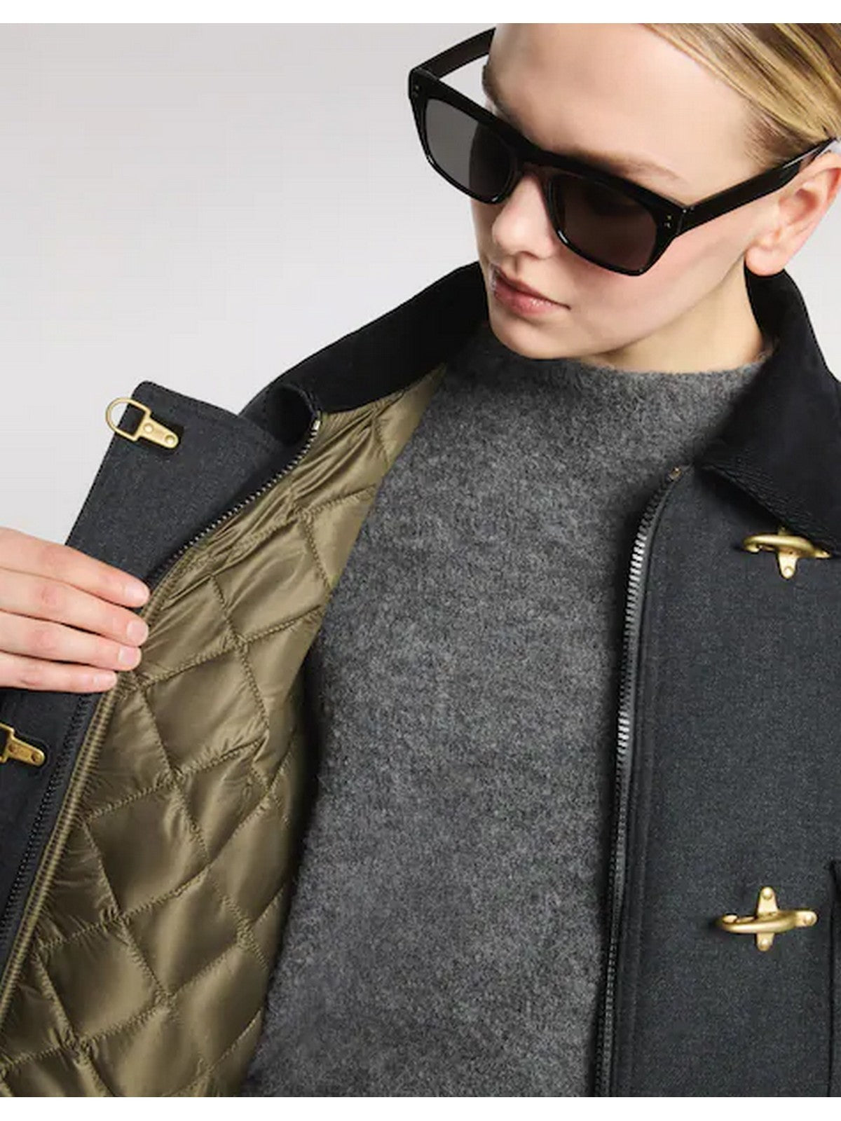 FAY Giubbino Donna  BOMBER 3GANCI CROP FOD.IMB.OV. CATRAME - NAW11533950YQUB800