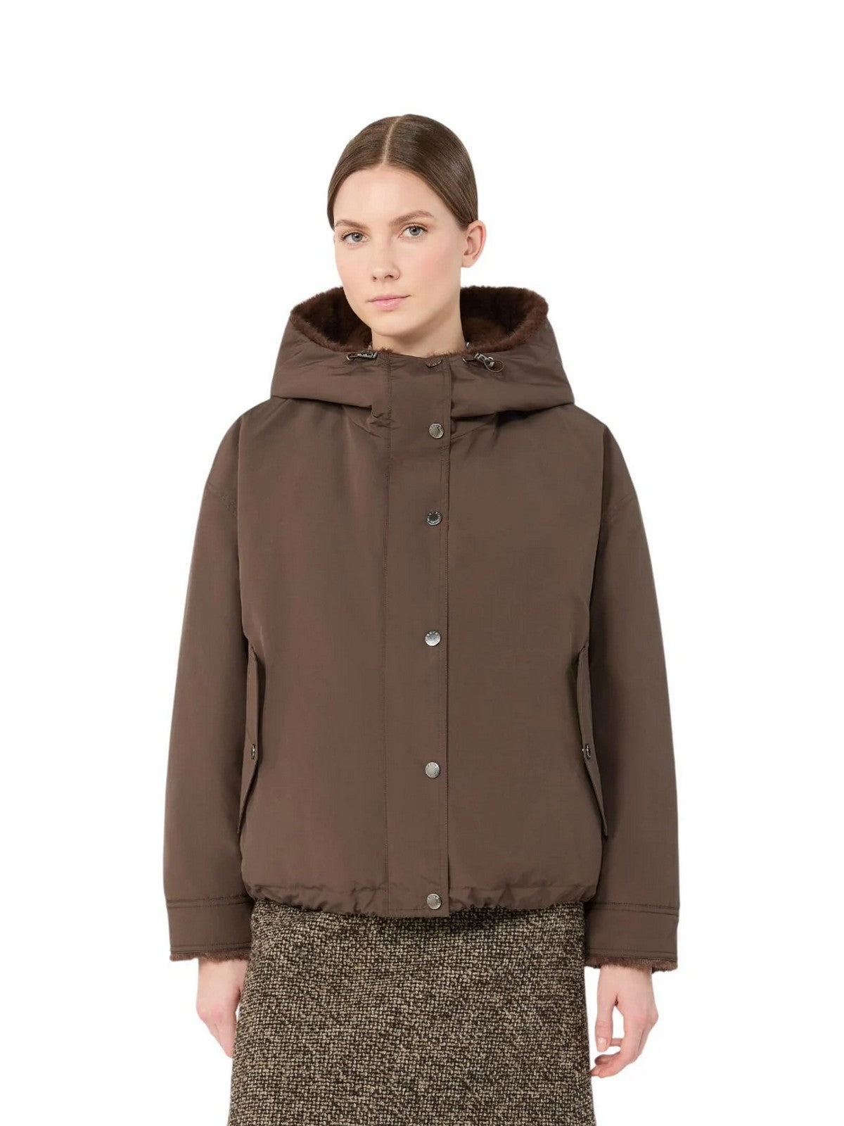 MAX MARA WEEKEND Giubbino Donna WKDZANNA MARRONE - 2625026012600 012 gioboutiqueweb