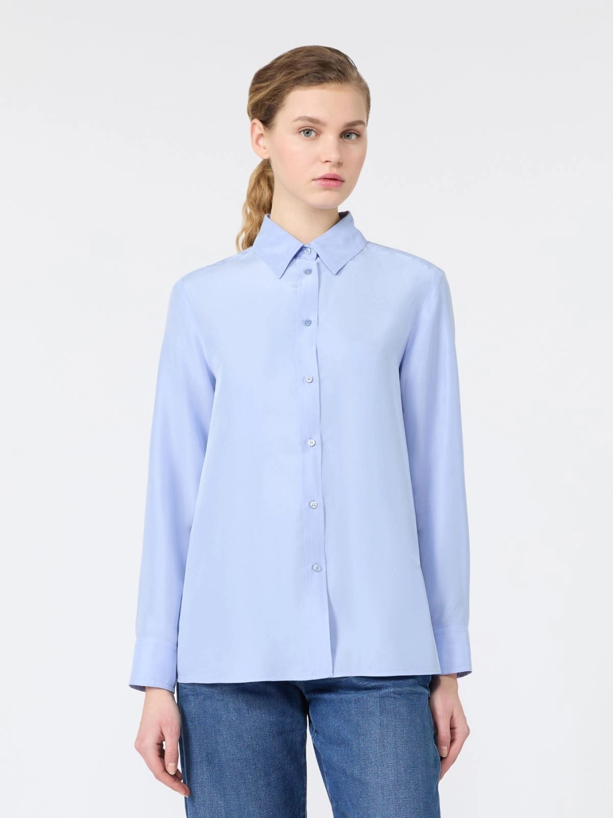 MAX MARA WEEKEND Camicia Donna WKDPALANCA AZZURRO - 2625116012600 002 gioboutiqueweb