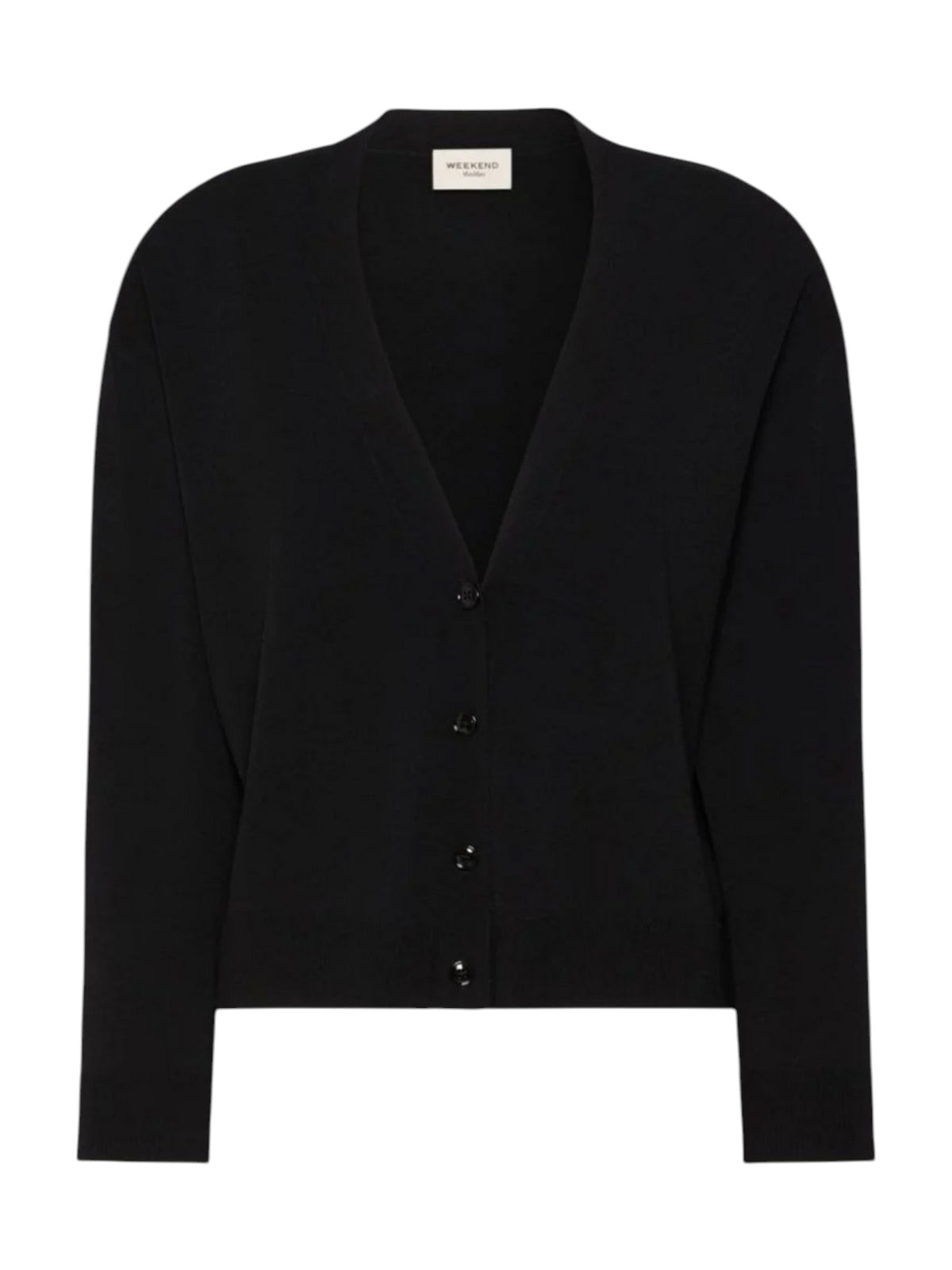 MAX MARA WEEKEND Cardigan Donna WKDBOARIO NERO - 2625346021600 005 gioboutiqueweb