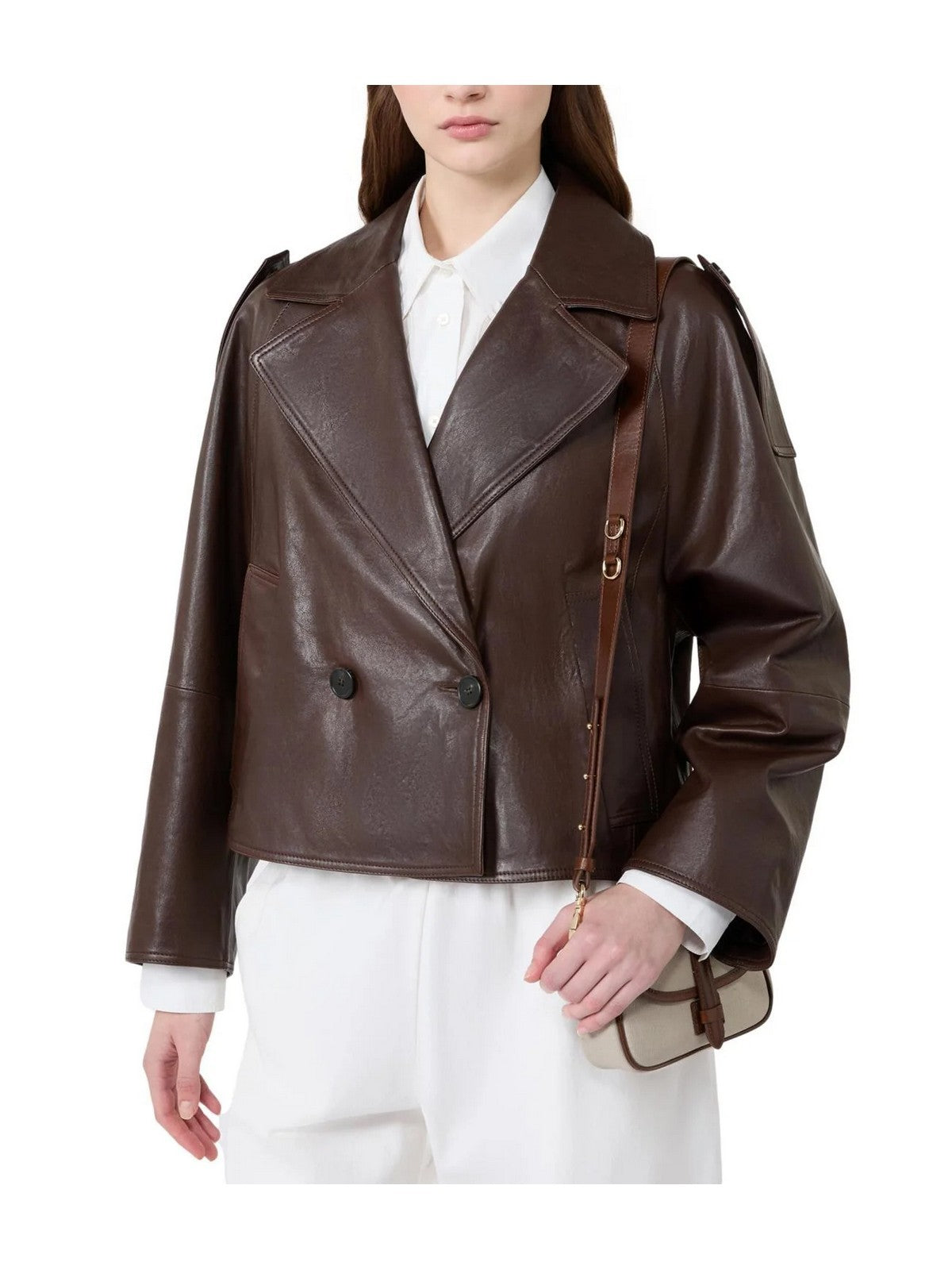 MAX MARA WEEKEND Giubbino Donna WKDFELINO CIOCCOLATO - 2625446051600 002 gioboutiqueweb