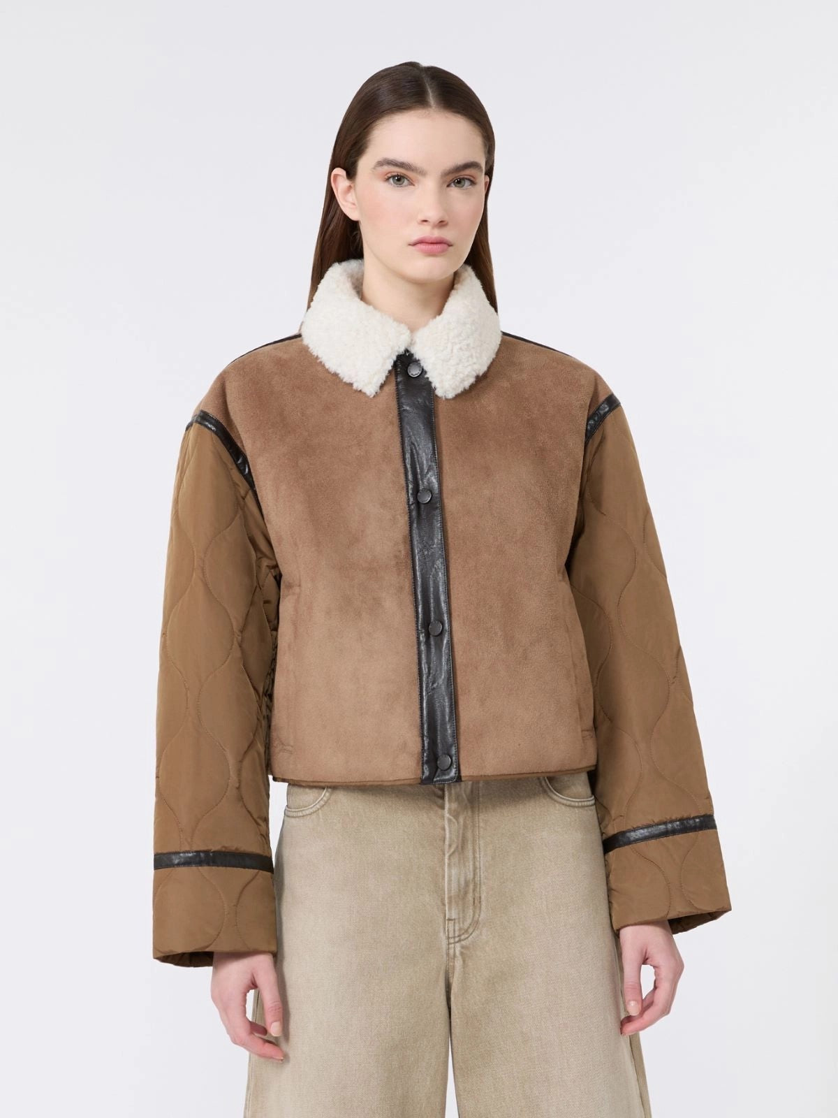 MAX MARA WEEKEND Giubbino Donna WKDGESSATI CAMMELLO - 2625486011600 001 gioboutiqueweb