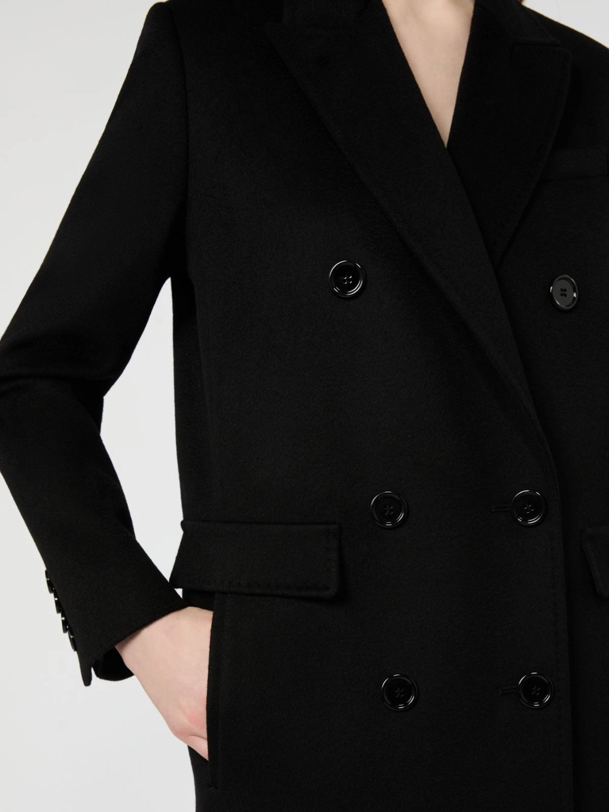 MAX MARA STUDIO Cappotto Donna MSTEFFIGE NERO - 2626016012600 013