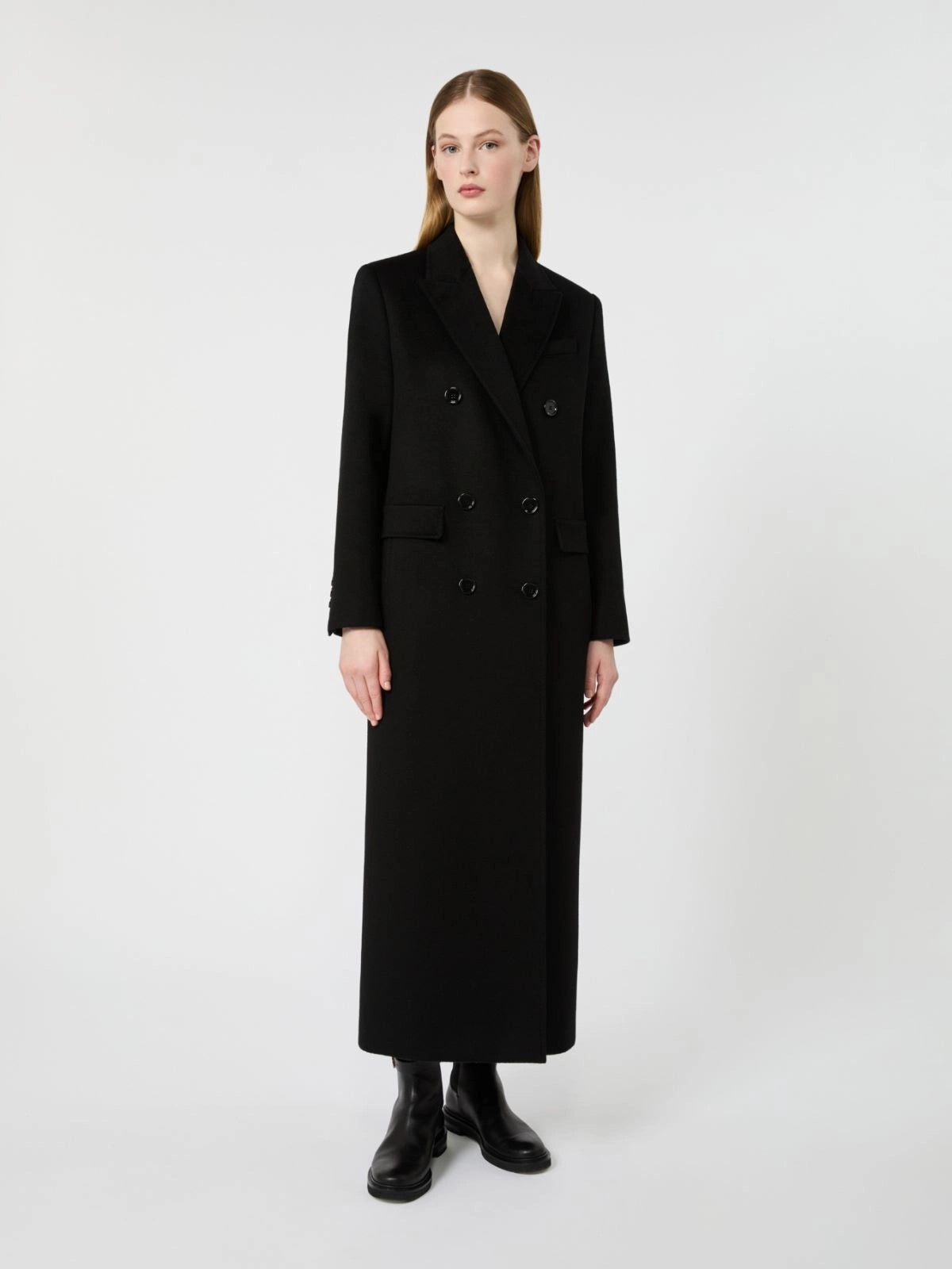 MAX MARA STUDIO Cappotto Donna MSTEFFIGE NERO - 2626016012600 013