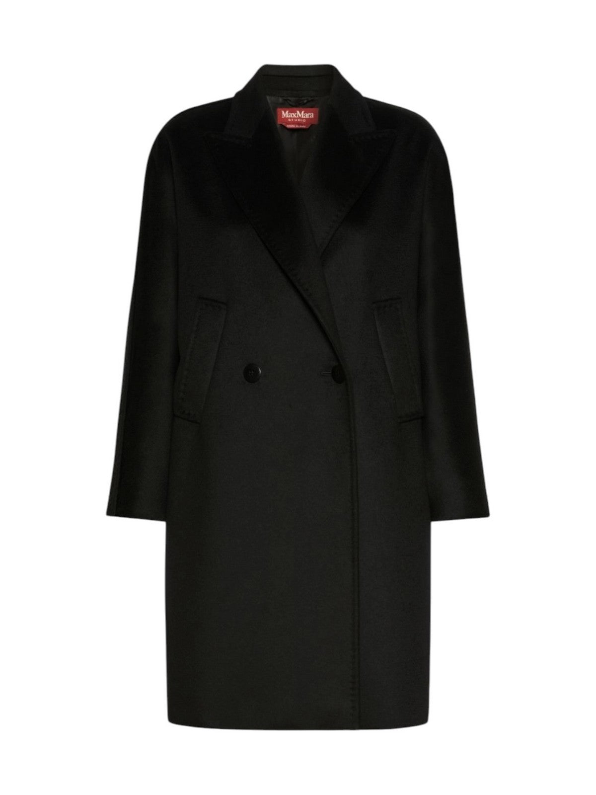 MAX MARA STUDIO Cappotto Donna MSTMASTRO NERO - 2626016071600 013