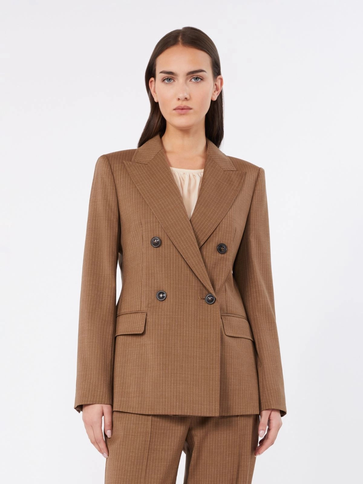 MAX MARA STUDIO Giacca Donna MSTUMICO CAMMELLO - 2626046031600 005