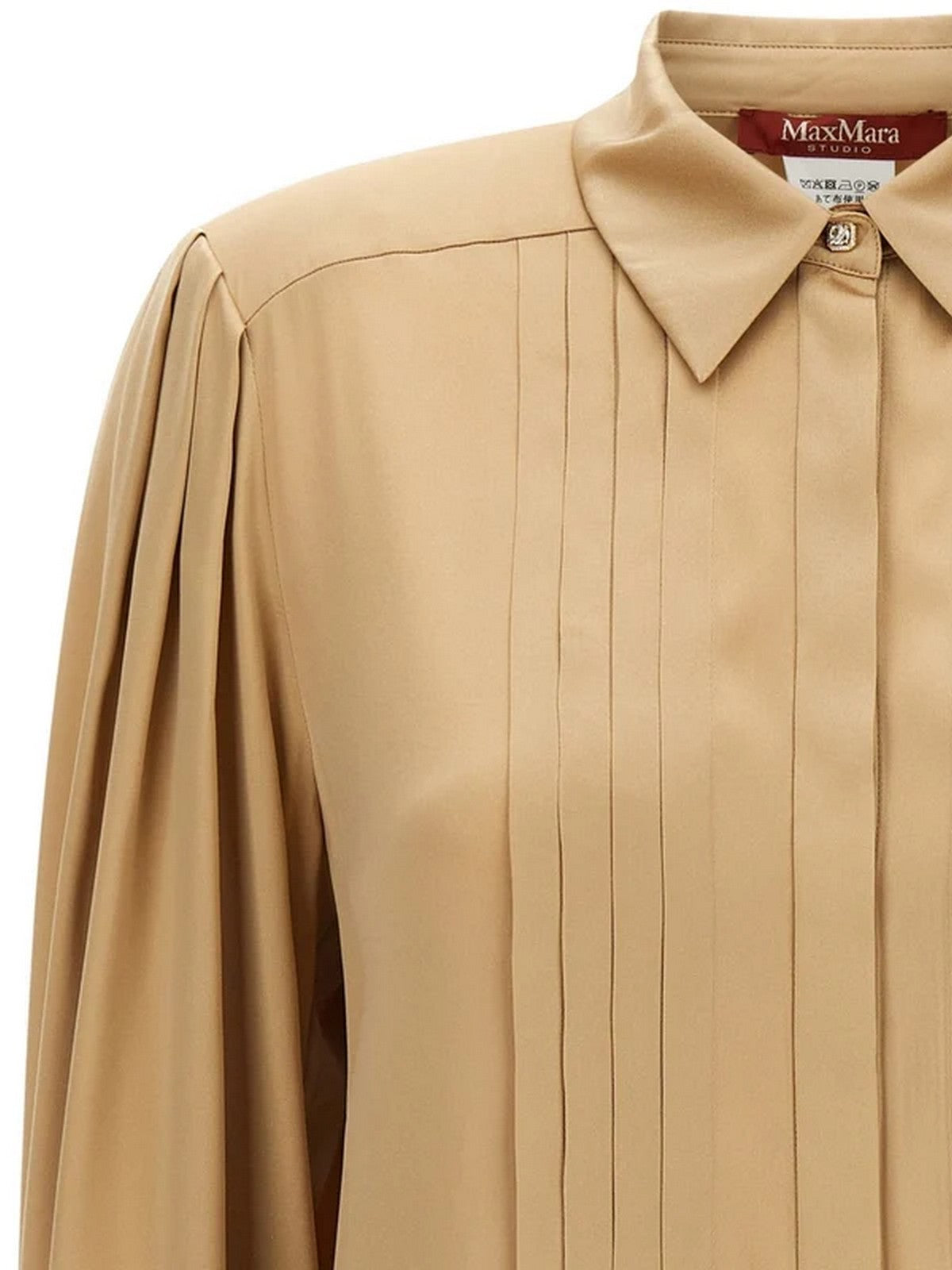 MAX MARA STUDIO Camicia Donna MSTVONGOLA CAMMELLO - 2626116012600 091