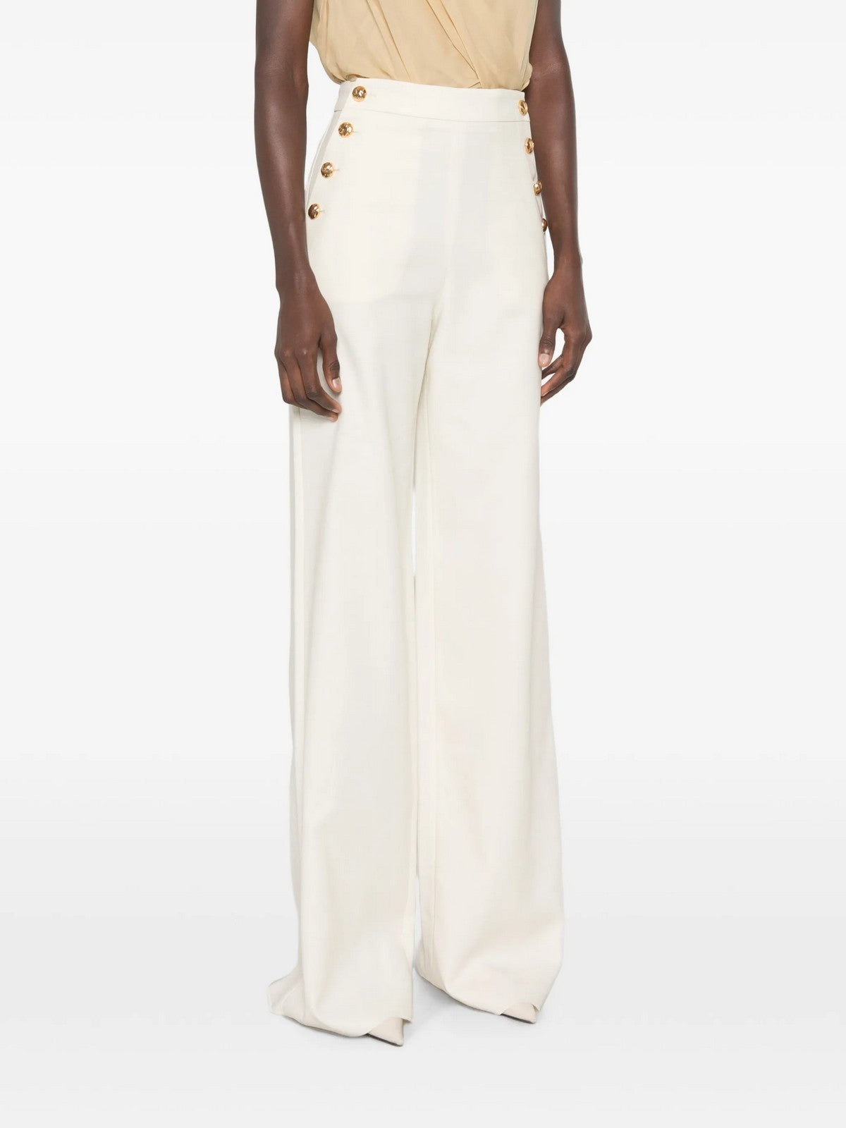 MAX MARA STUDIO Pantalone Donna MSTBETULLA BIANCO AVORIO - 2626136091600 011 gioboutiqueweb