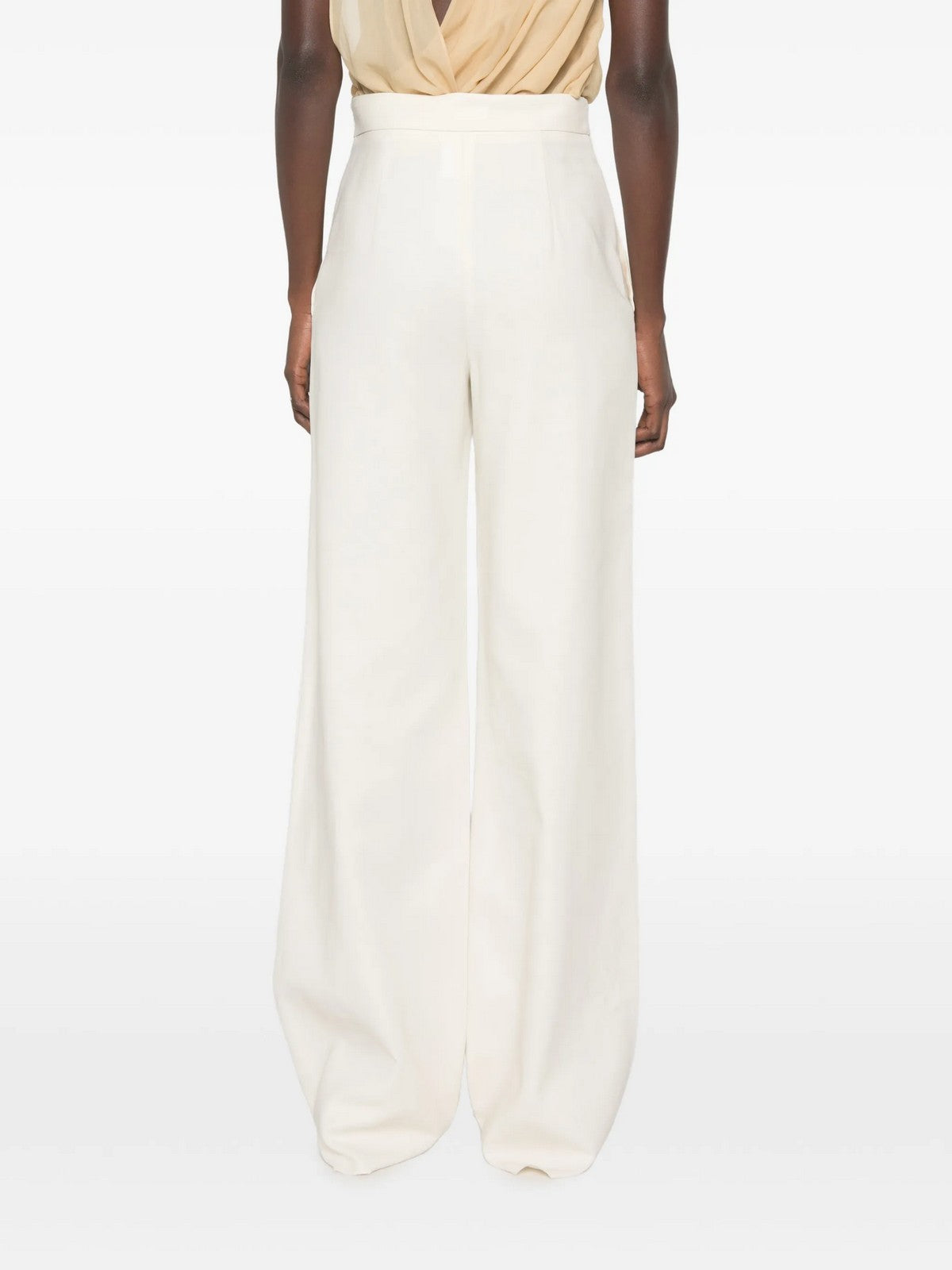 MAX MARA STUDIO Pantalone Donna MSTBETULLA BIANCO AVORIO - 2626136091600 011 gioboutiqueweb