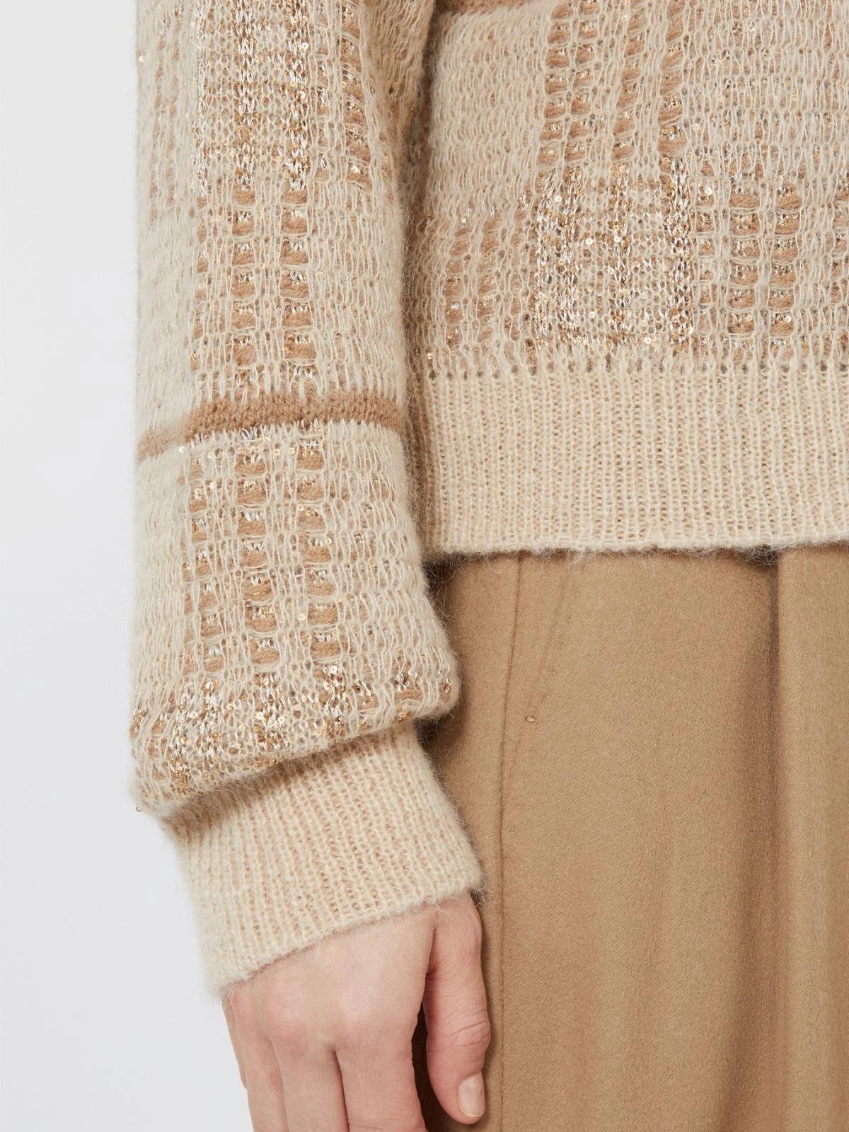 MAX MARA STUDIO Maglione Donna MSTGONDOLA ECRU - 2626366052600 002