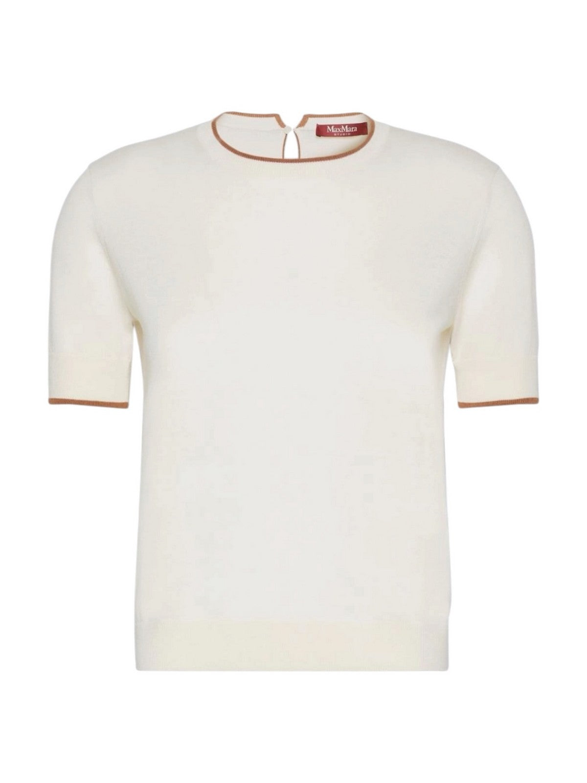 MAX MARA STUDIO Maglia Donna MSTAGENDA BIANCO - 2626366081600 012