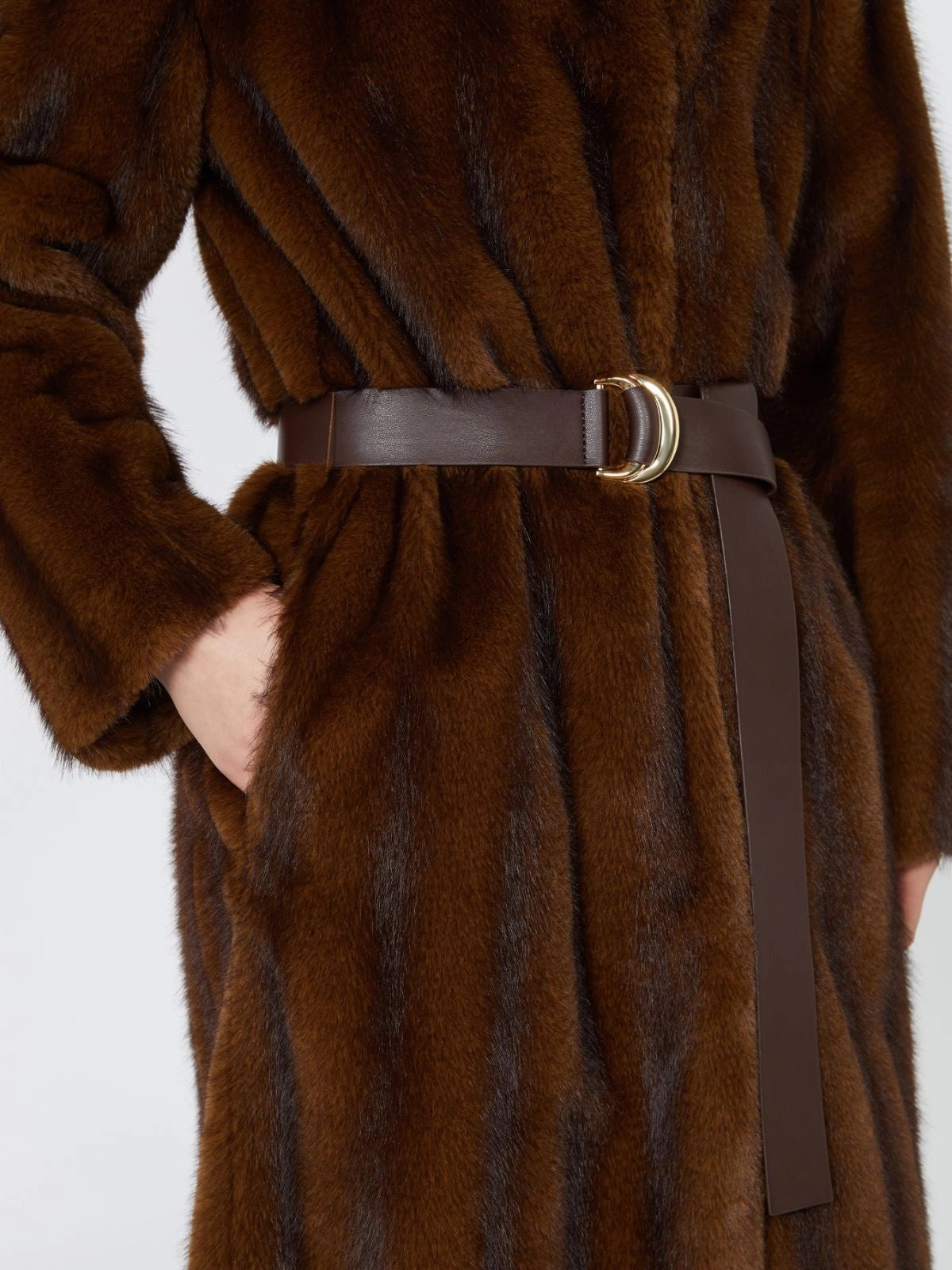 MAX MARA STUDIO Pelliccia Donna MSTORMA NOCCIOLA - 2626456012600 001 gioboutiqueweb