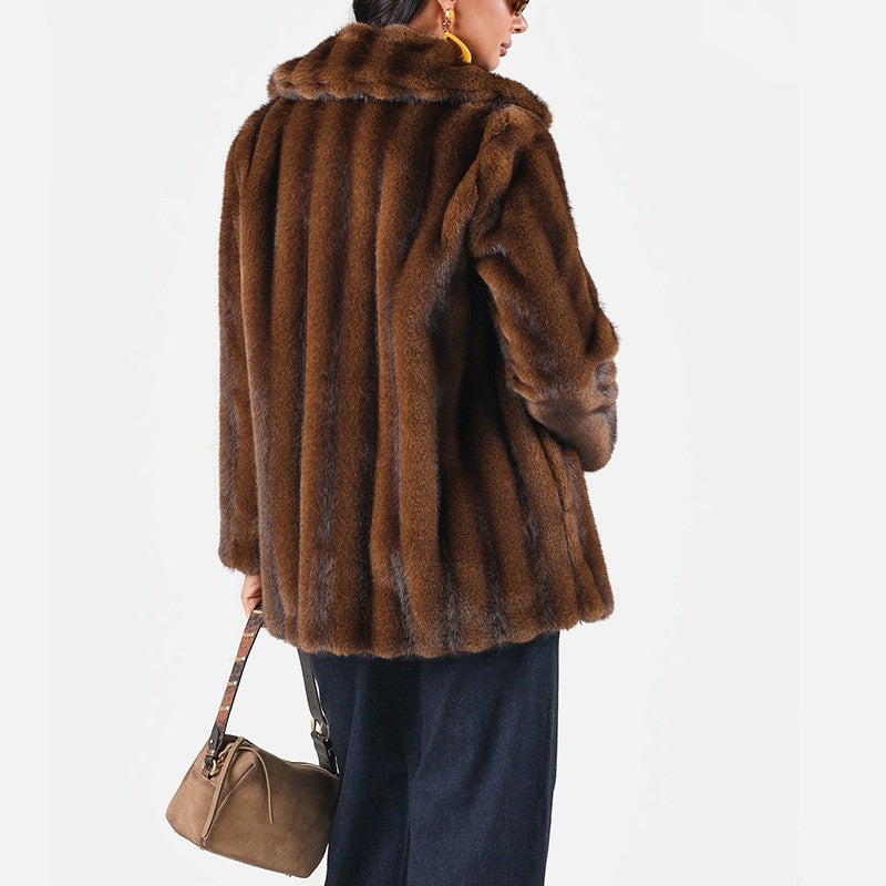 MAX MARA STUDIO Pelliccia Donna MSTNEO NOCCIOLA - 2626456022600 001 gioboutiqueweb
