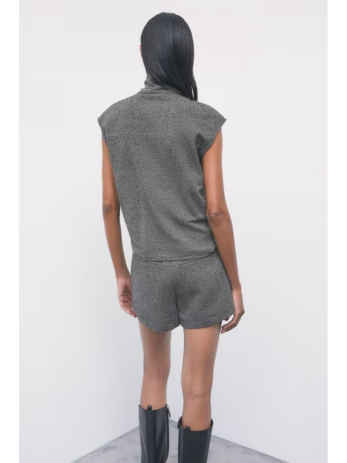 PATRIZIA PEPE Gilet Donna TAUPE CHINE - 2C0059 C0277 FH11 gioboutiqueweb