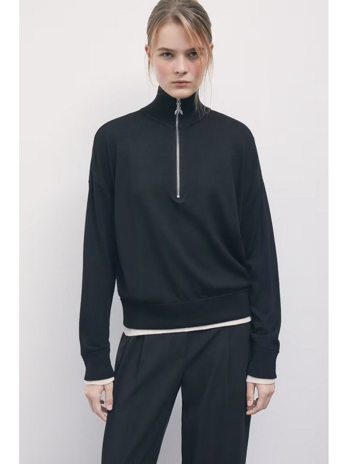 PATRIZIA PEPE Maglione Donna Nero - 2K0170 KM36 K103 gioboutiqueweb