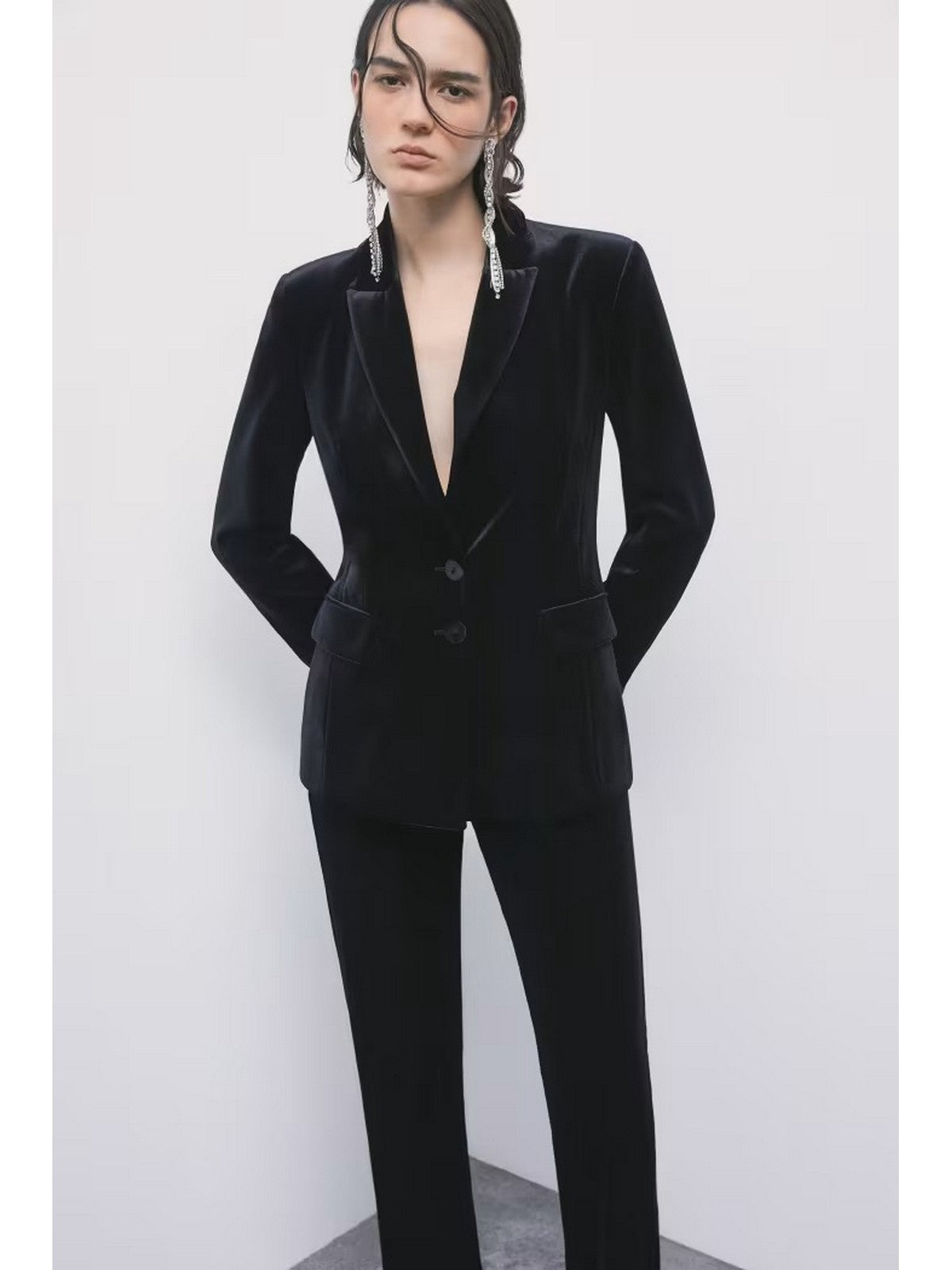 PATRIZIA PEPE Giacca Donna Nero - 2S0020 J0085 K103 gioboutiqueweb