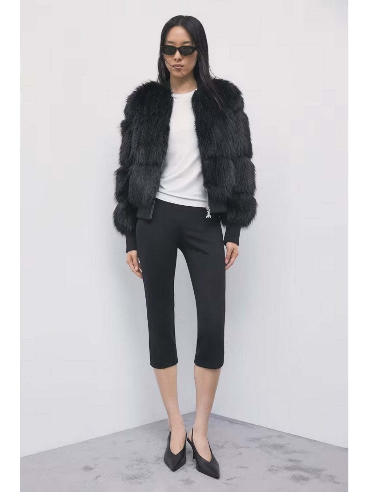 PATRIZIA PEPE Pelliccia Donna Nero - 8O0013 E0002 K103 gioboutiqueweb