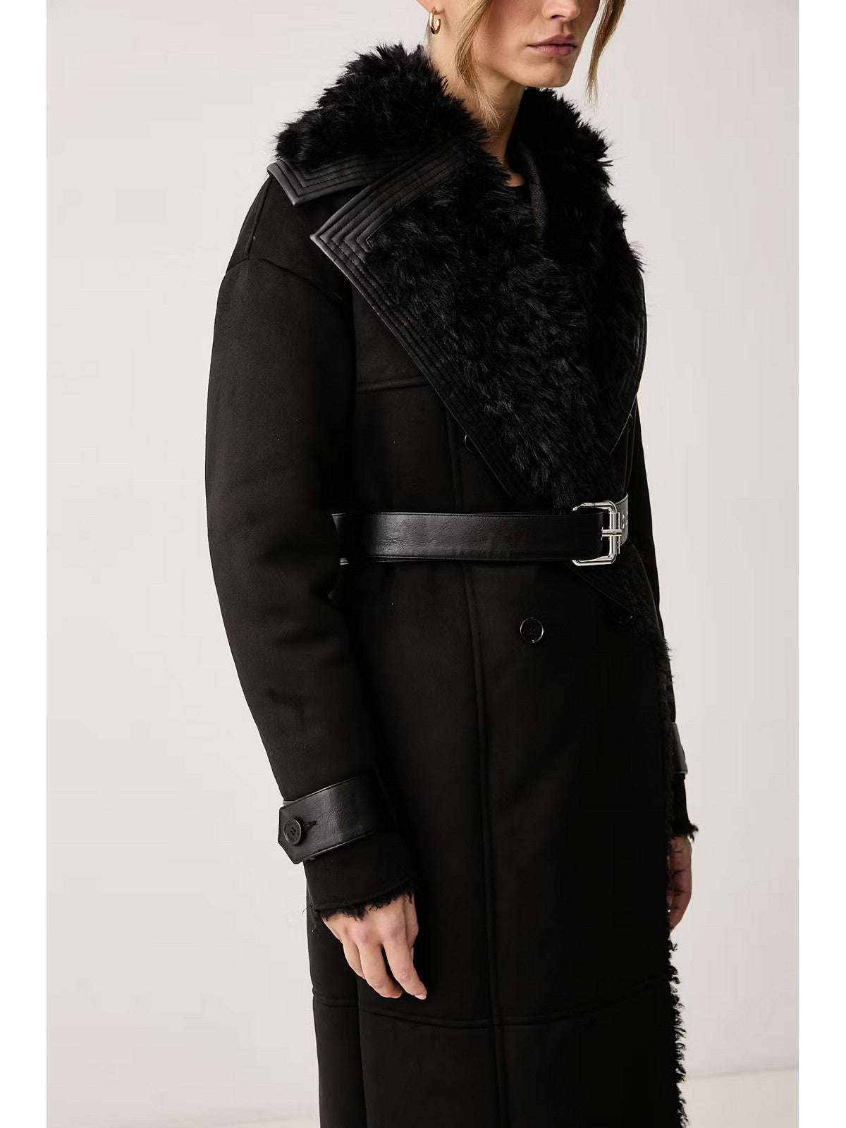 PATRIZIA PEPE Cappotto Donna Nero - 8O0208 E0011 K103 gioboutiqueweb