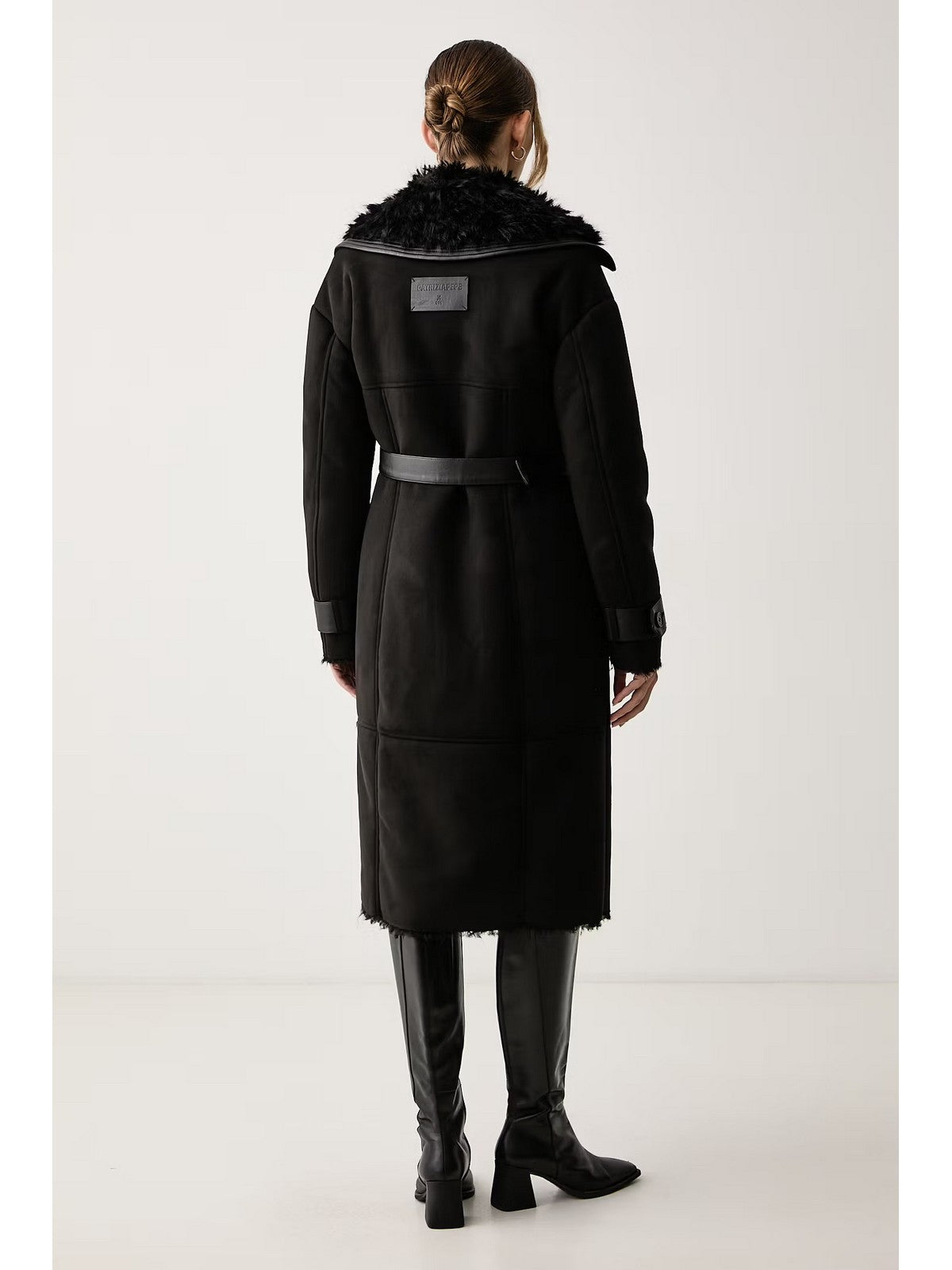 PATRIZIA PEPE Cappotto Donna Nero - 8O0208 E0011 K103 gioboutiqueweb