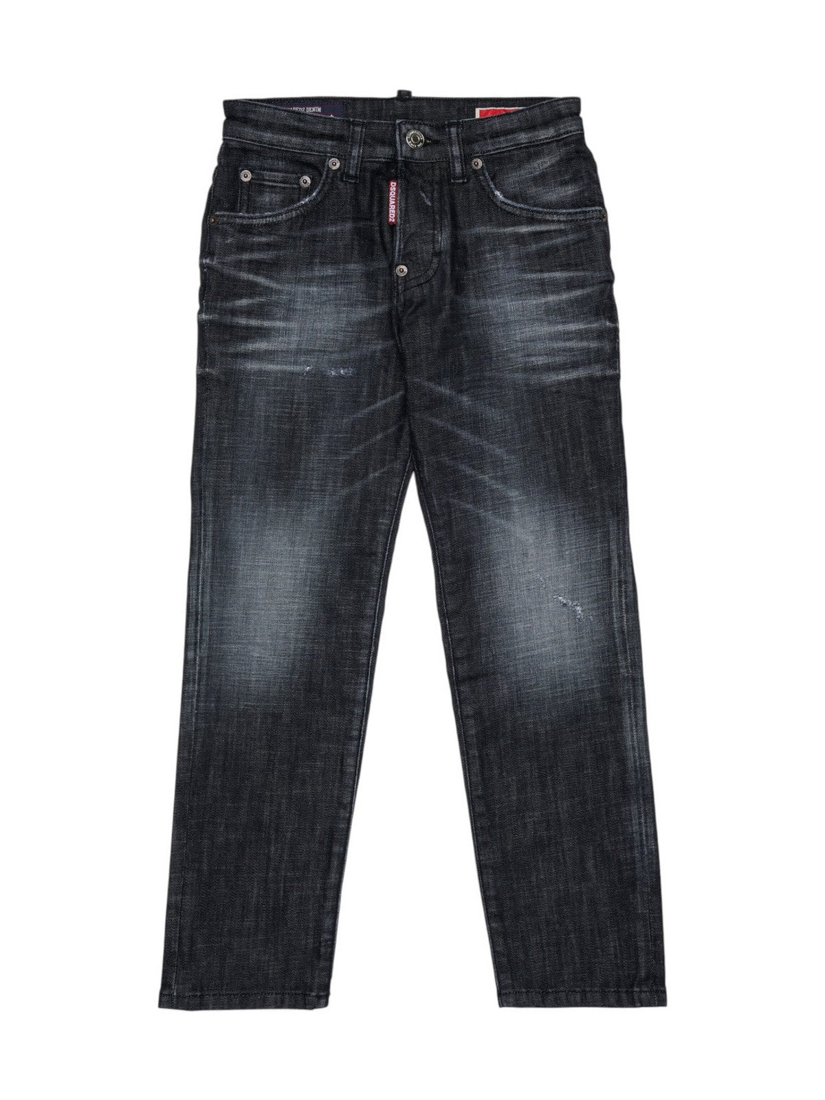 DSQUARED KIDS Jeans Unisex bambino DENIM BLACK - DQ0731 D0ABS DQ02 gioboutiqueweb