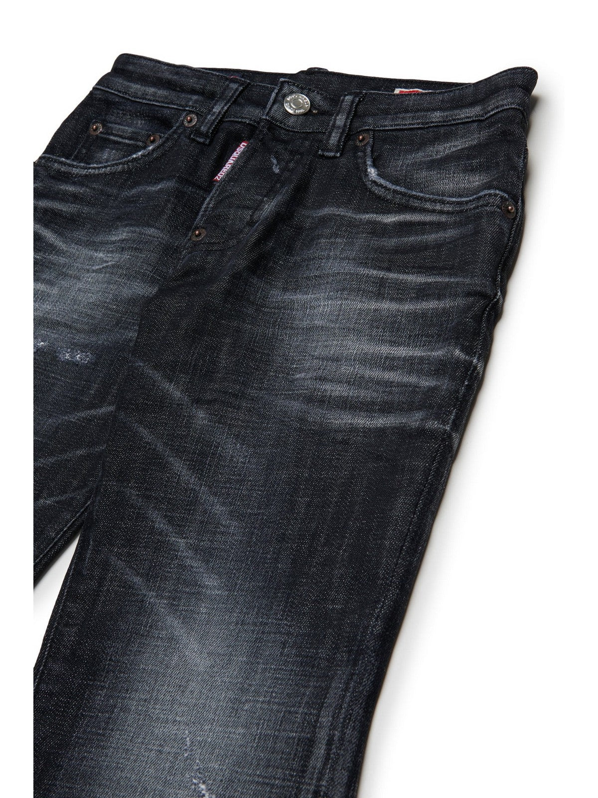 DSQUARED KIDS Jeans Unisex bambino DENIM BLACK - DQ0731 D0ABS DQ02 gioboutiqueweb