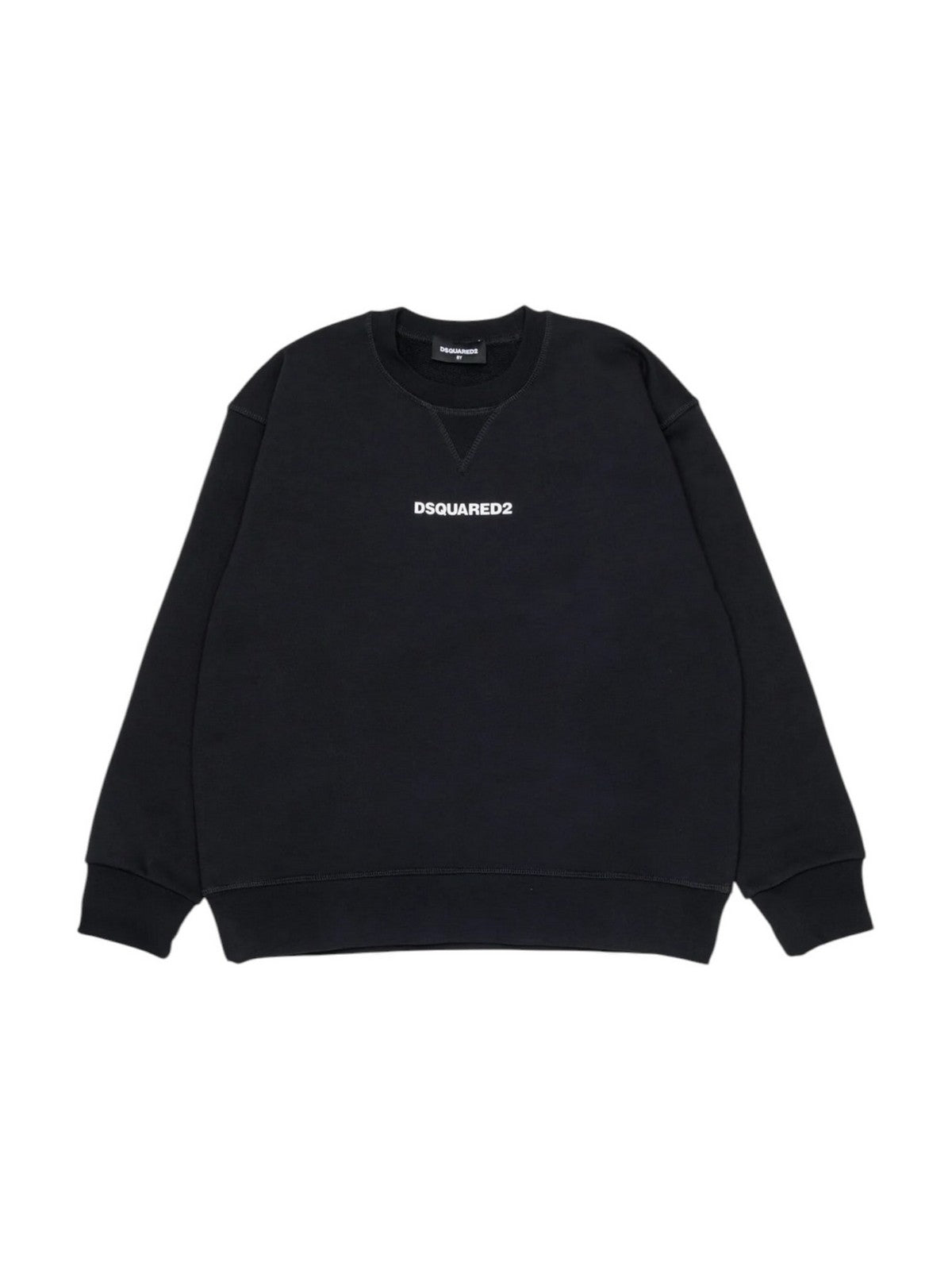 DSQUARED KIDS Felpa Unisex bambino BLACK - DQ2739 D0AIZ DQ900 gioboutiqueweb
