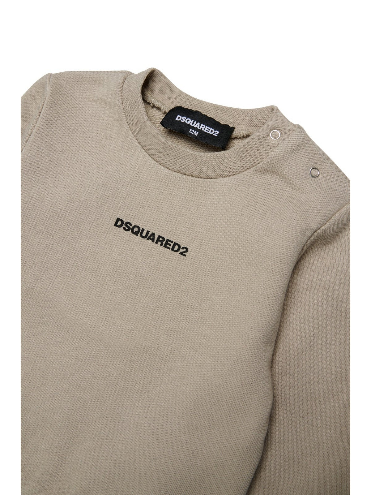 DSQUARED KIDS Felpa Unisex bambino FEATHER GRAY - DQ2860 D0AIZ DQ717 gioboutiqueweb