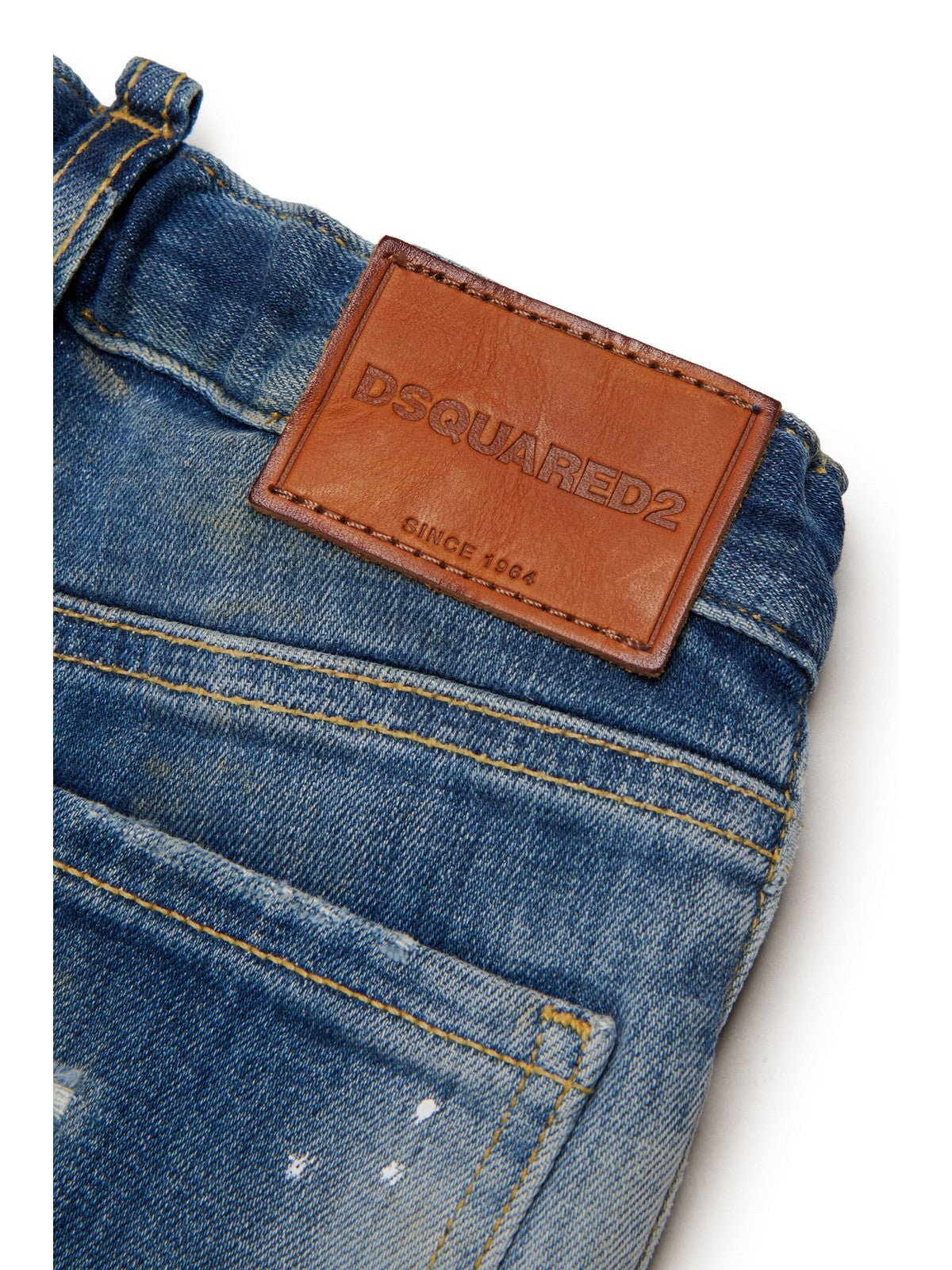 DSQUARED KIDS Jeans Unisex bambino BLUE DENIM - DQ3087 D0AHZ DQ01 gioboutiqueweb