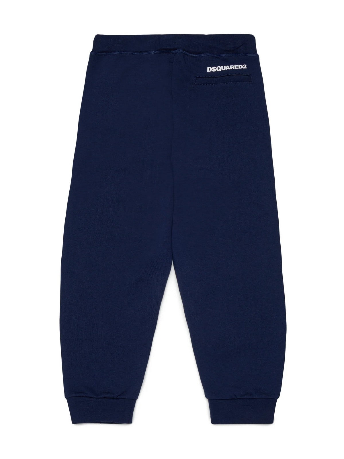 DSQUARED KIDS Pantalone Unisex bambino PEACOAT BLUE - DQ3431 D0AIZ DQ864 gioboutiqueweb