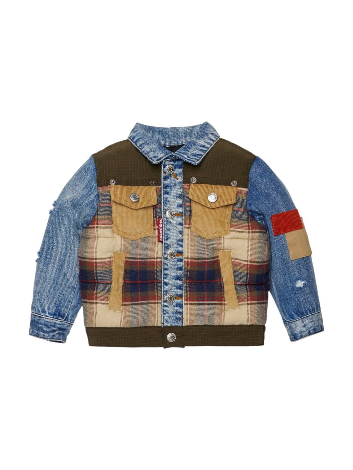 DSQUARED KIDS Giubbino Unisex bambino FEATHER GRAY - DQ3490 D0AIA DQ717 gioboutiqueweb