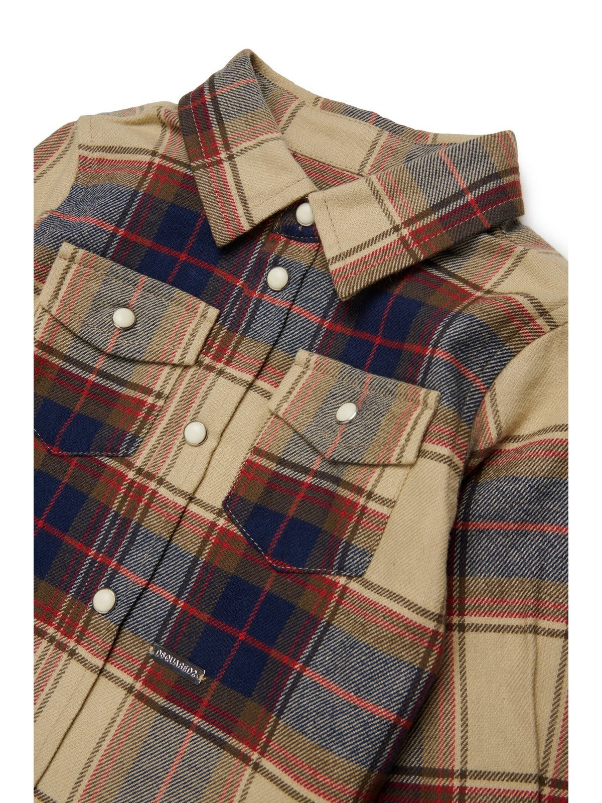 DSQUARED KIDS Camicia Unisex bambino FEATHER GRAY - DQ3491 D0AIA DQ717 gioboutiqueweb