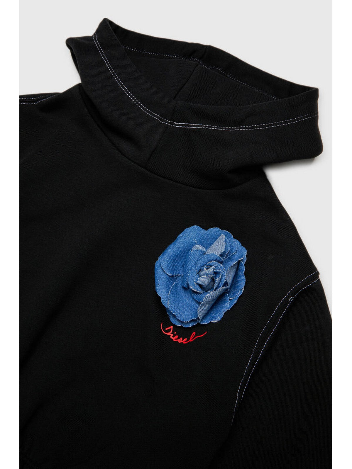 DIESEL KIDS Felpa Bambine e ragazze nero - J02909 0GEAD K900 gioboutiqueweb