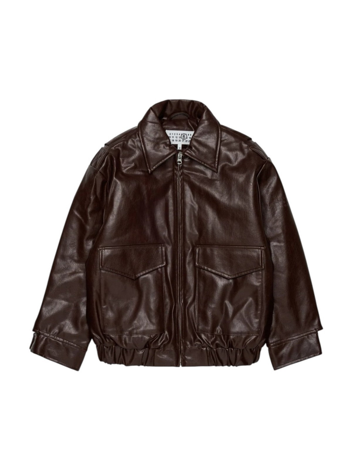 MM6 Giubbino Unisex bambino SEAL BROWN - M61045 MM08L M6713 gioboutiqueweb