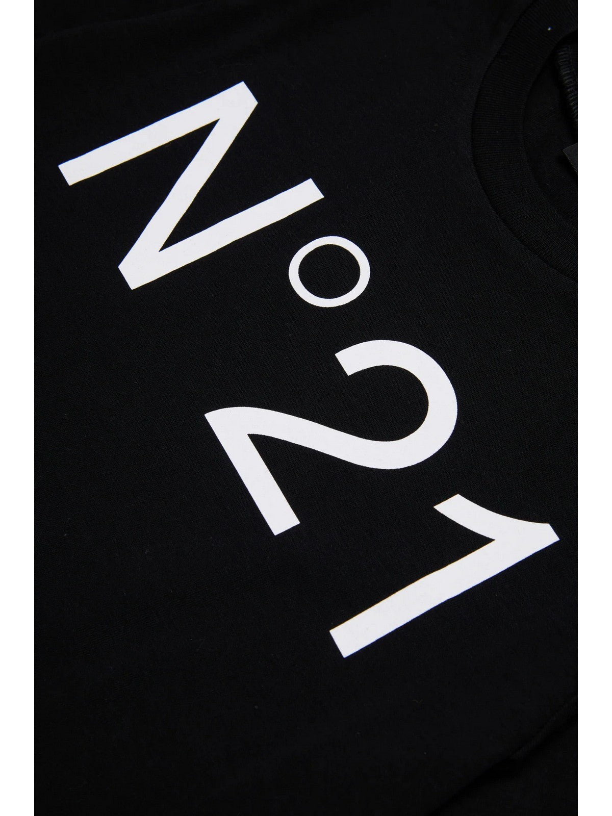N°21 T-shirt Unisex bambino BLACK - N21173 N0153 0N900 gioboutiqueweb