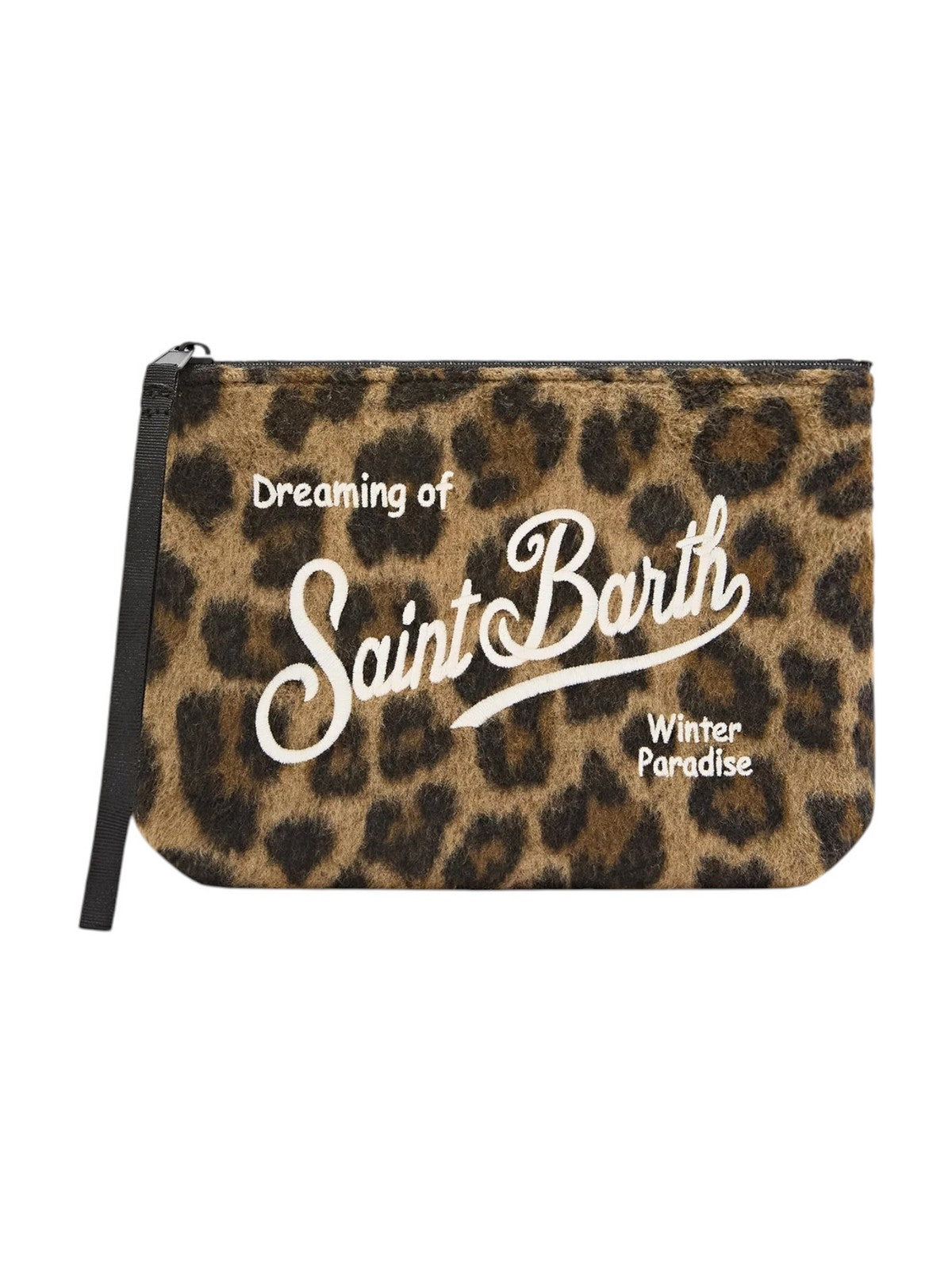 MC2 SAINT BARTH Pochette Donna LEO 18 EMB - ALINE FELT 00328M gioboutiqueweb