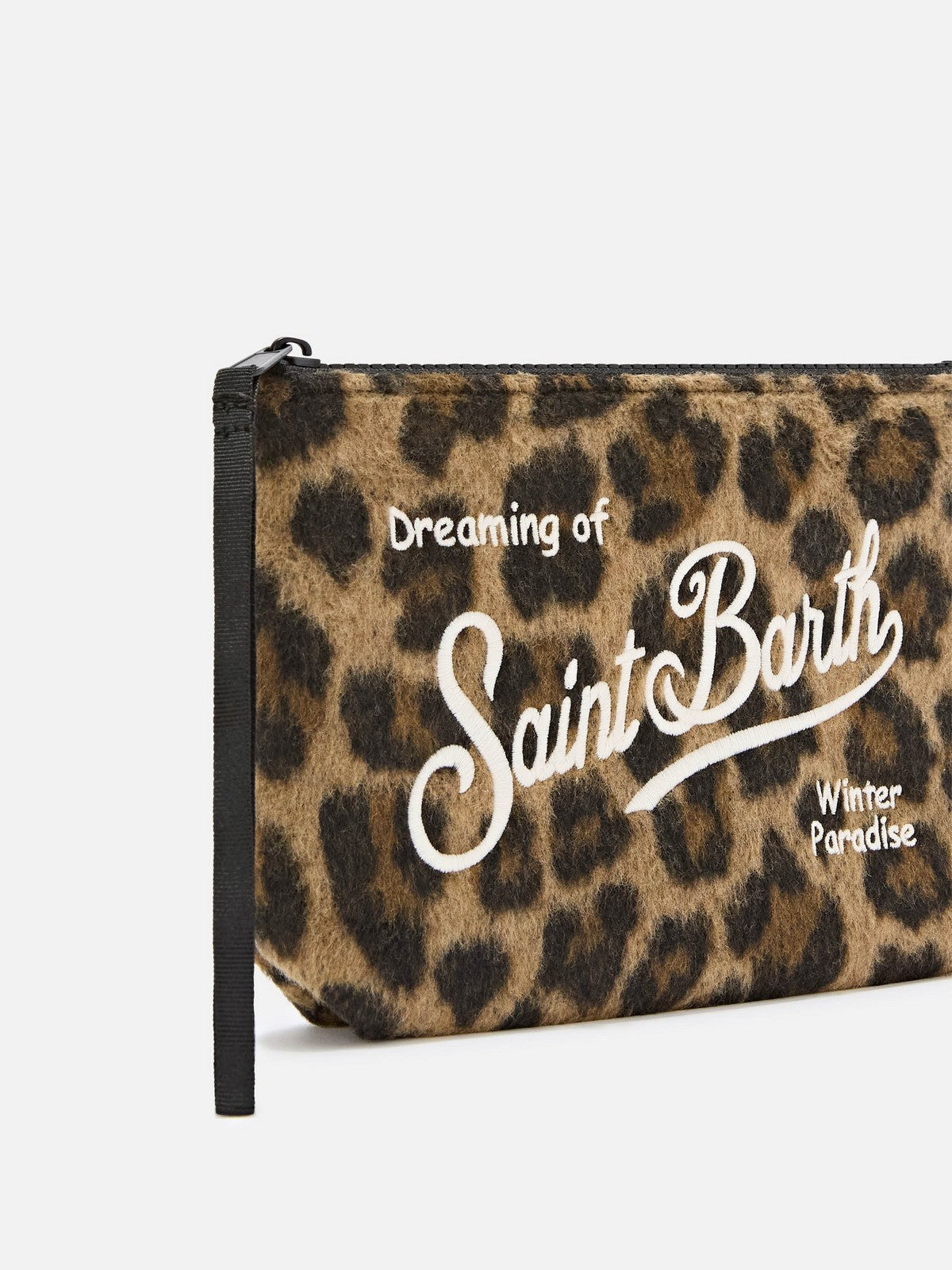 MC2 SAINT BARTH Pochette Donna LEO 18 EMB - ALINE FELT 00328M gioboutiqueweb