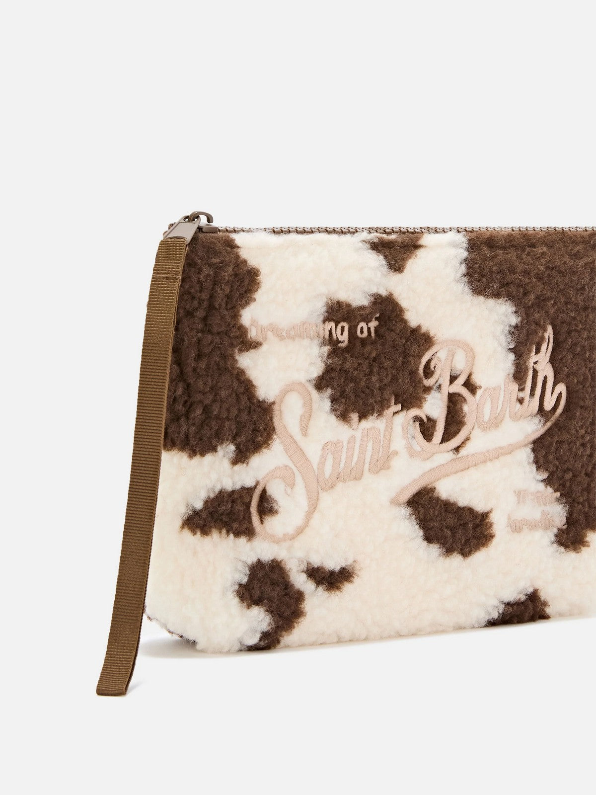 MC2 SAINT BARTH Pochette Donna COW SKIN 1018 EMB - ALINE TEDDY 01973M gioboutiqueweb