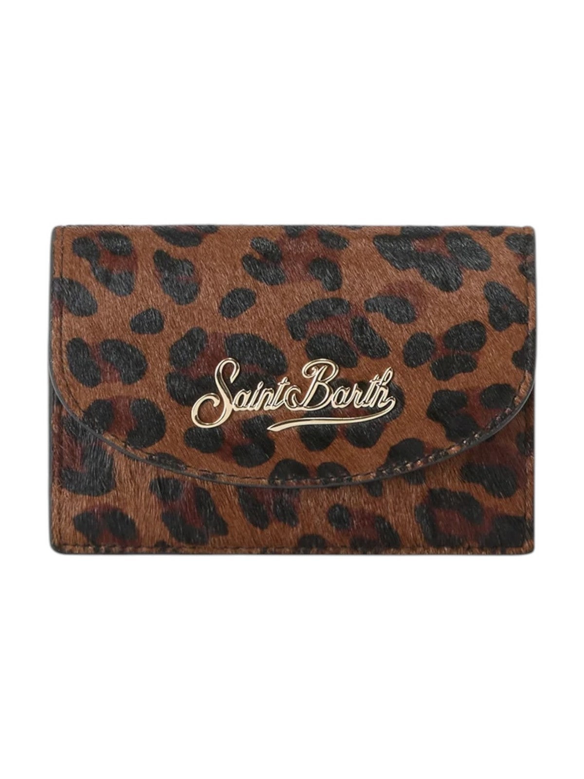 MC2 SAINT BARTH Portafoglio Donna DARK LEO BRUSHED LEATHER 00 - CARD HOLDER 00101M