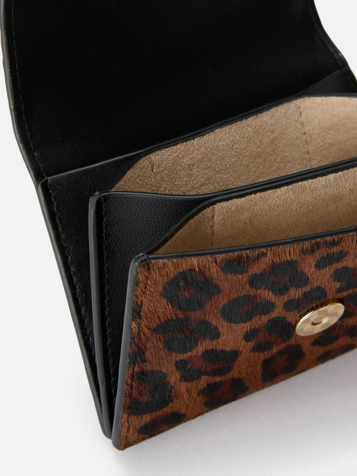 MC2 SAINT BARTH Portafoglio Donna DARK LEO BRUSHED LEATHER 00 - CARD HOLDER 00101M