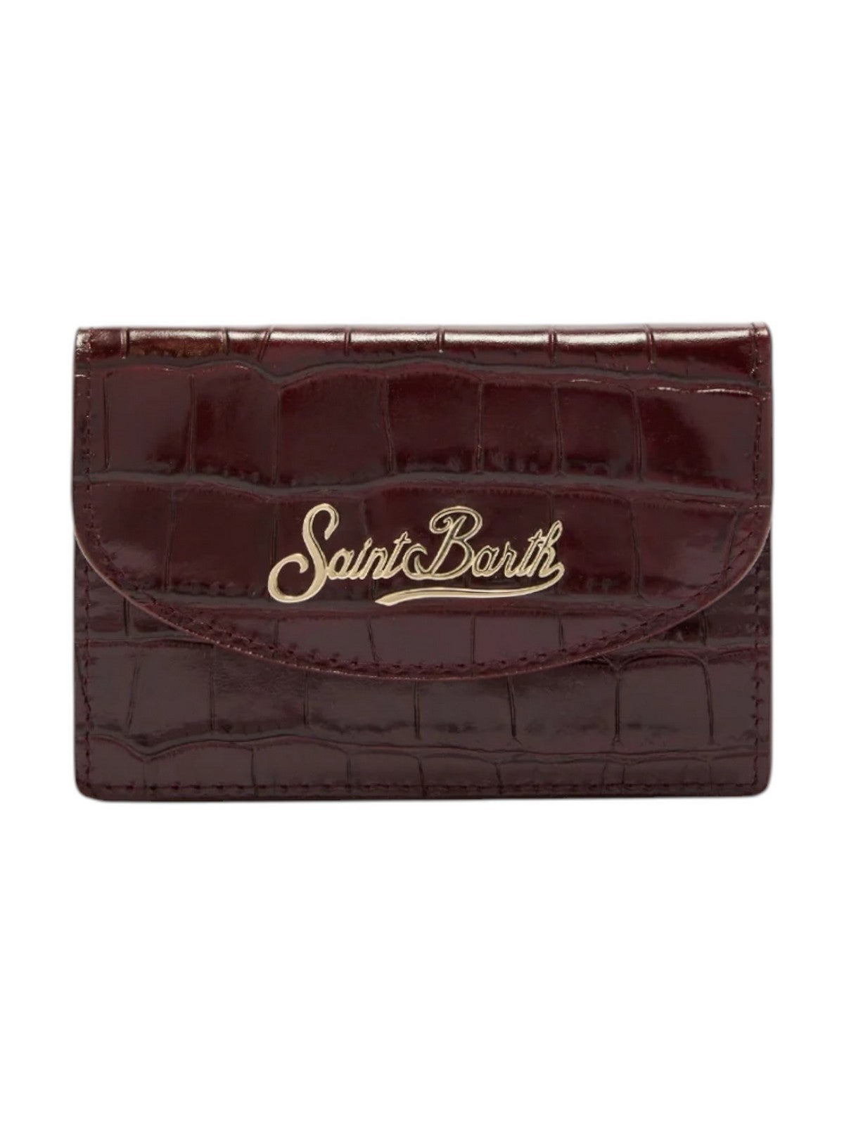 MC2 SAINT BARTH Portafoglio Donna PRINTED CROCO LEATHER 45 - CARD HOLDER 00107M gioboutiqueweb
