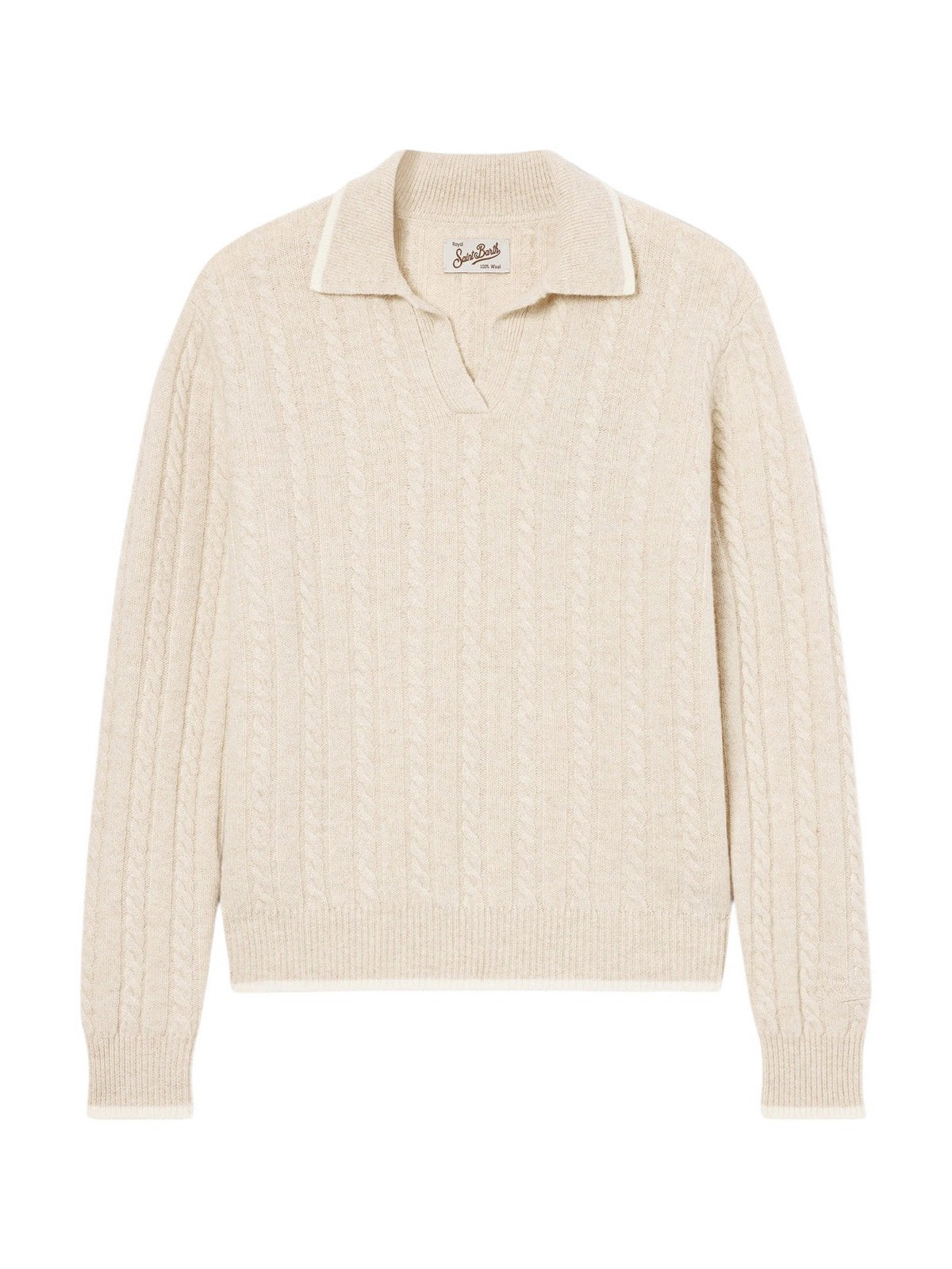 MC2 SAINT BARTH Polo Donna 11 BEIGE - CLICHY 00027M gioboutiqueweb