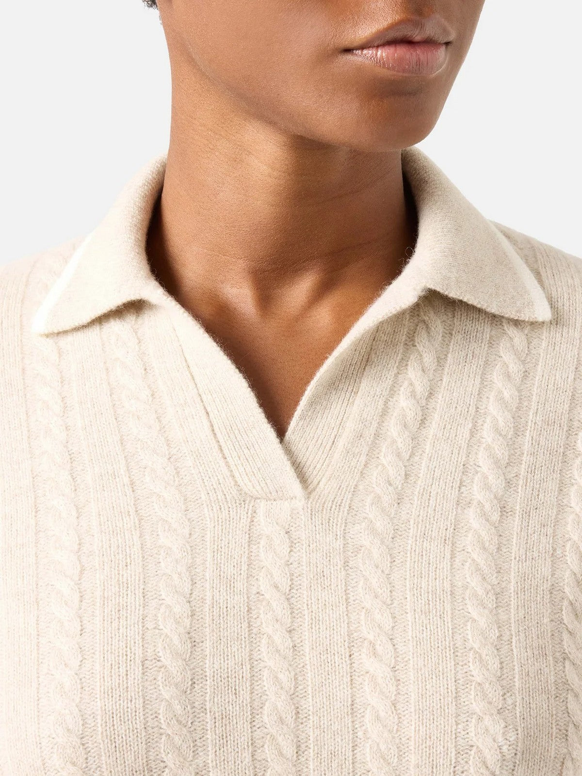 MC2 SAINT BARTH Polo Donna 11 BEIGE - CLICHY 00027M gioboutiqueweb