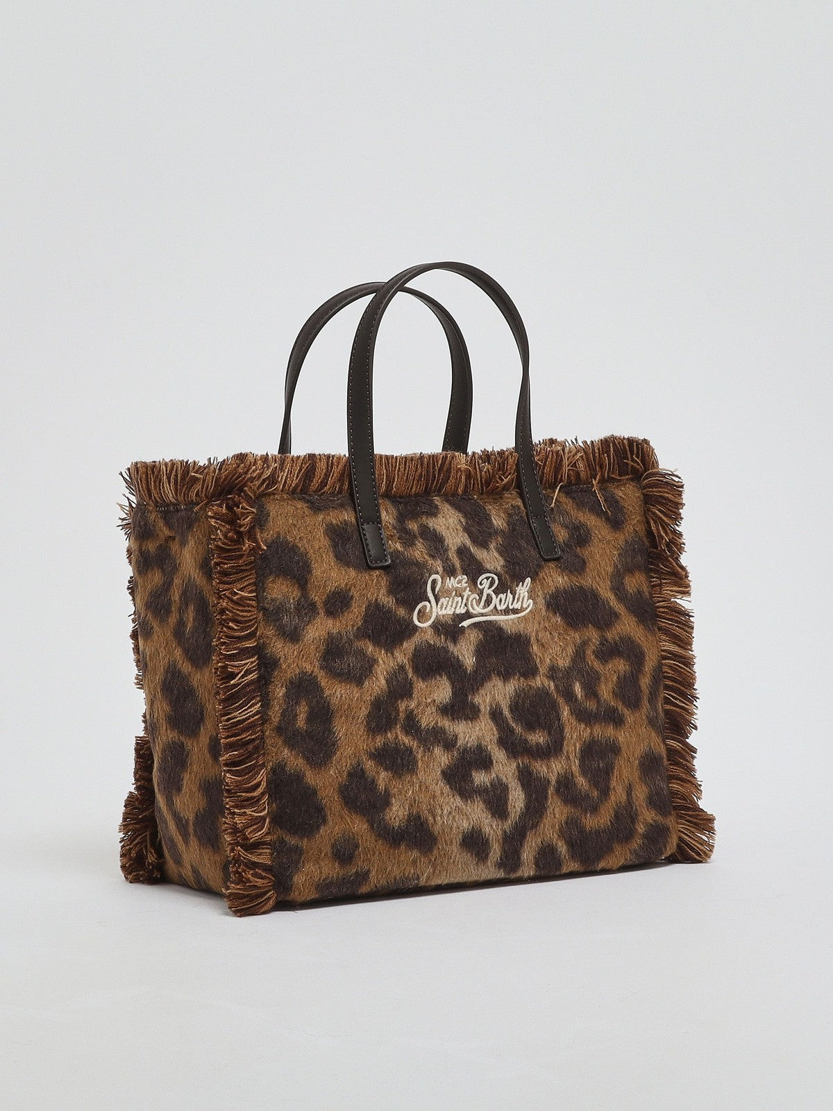 MC2 SAINT BARTH Borsa Donna MAXI LEOPARD 19 EMB - COLETTE FELT N 04105M