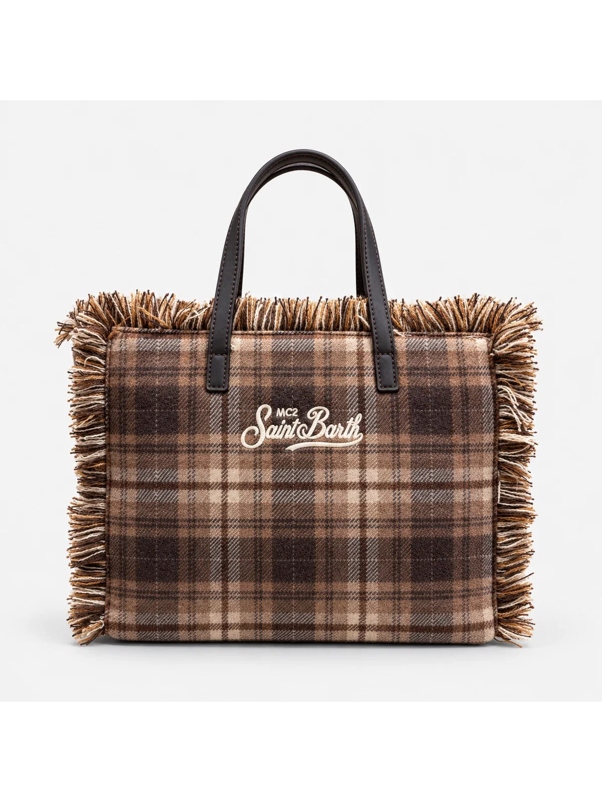 MC2 SAINT BARTH Borsa Donna TARTAN 1812 EMB - COLETTE WOOL N 00470M