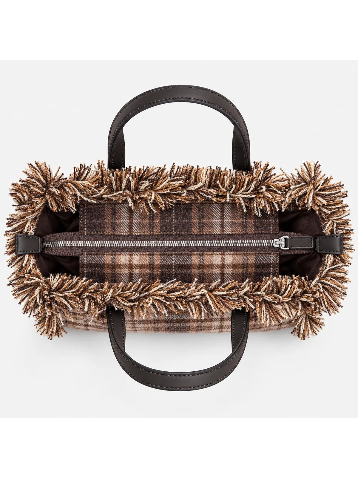 MC2 SAINT BARTH Borsa Donna TARTAN 1812 EMB - COLETTE WOOL N 00470M