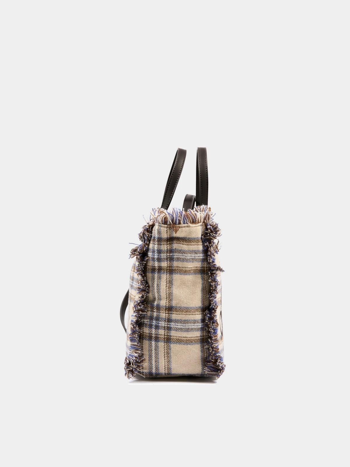 MC2 SAINT BARTH Borsa Donna TARTAN 1219 EMB - COLETTE WOOL N 00580M